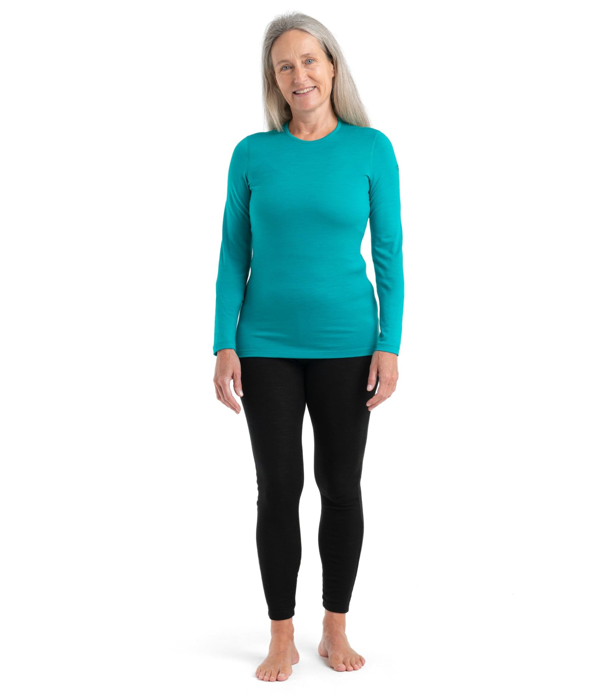 200 Oasis Merino Baselayer Крю с длинным рукавом Icebreaker