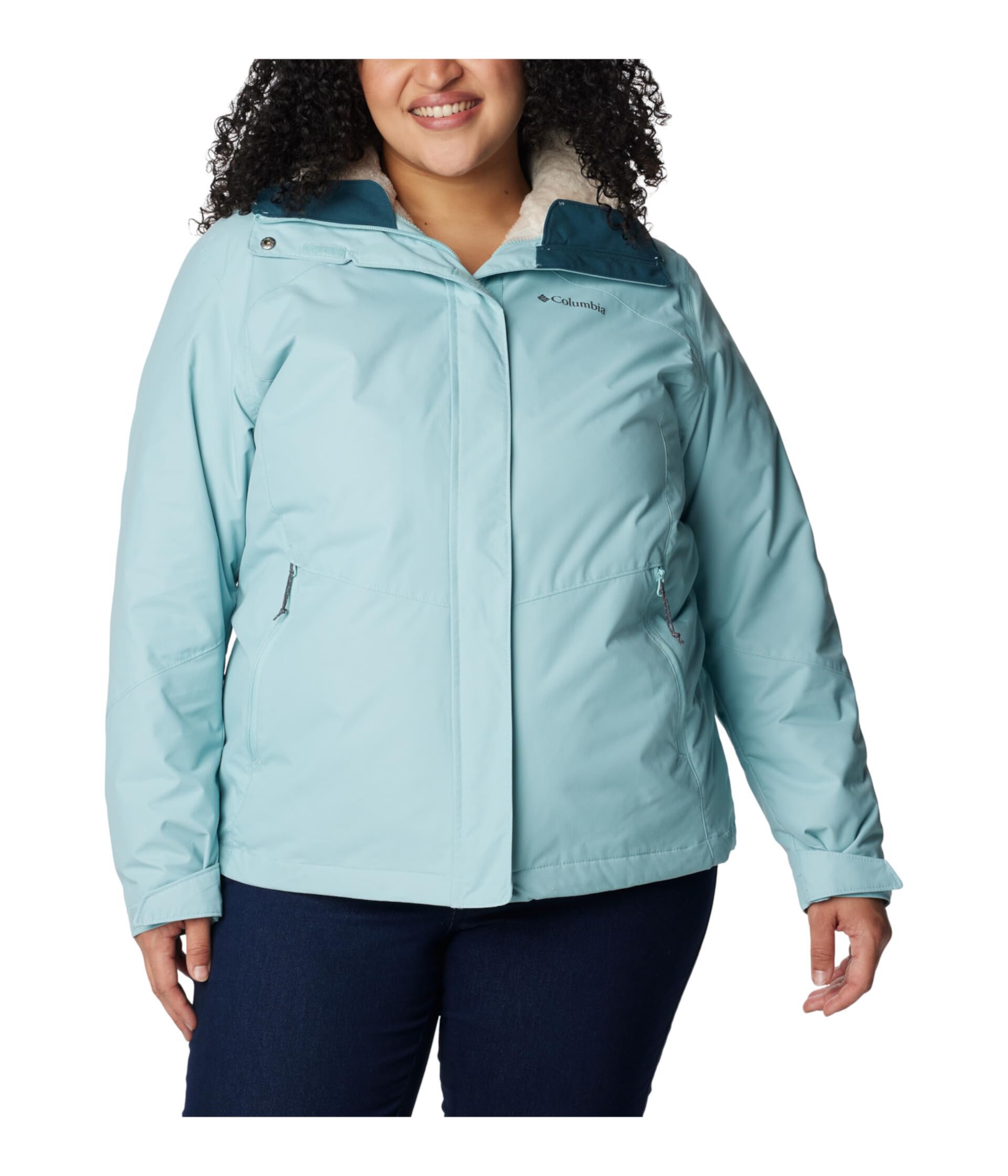 Женская Куртка Columbia Plus Size Bugaboo™ II Fleece Interchange Columbia