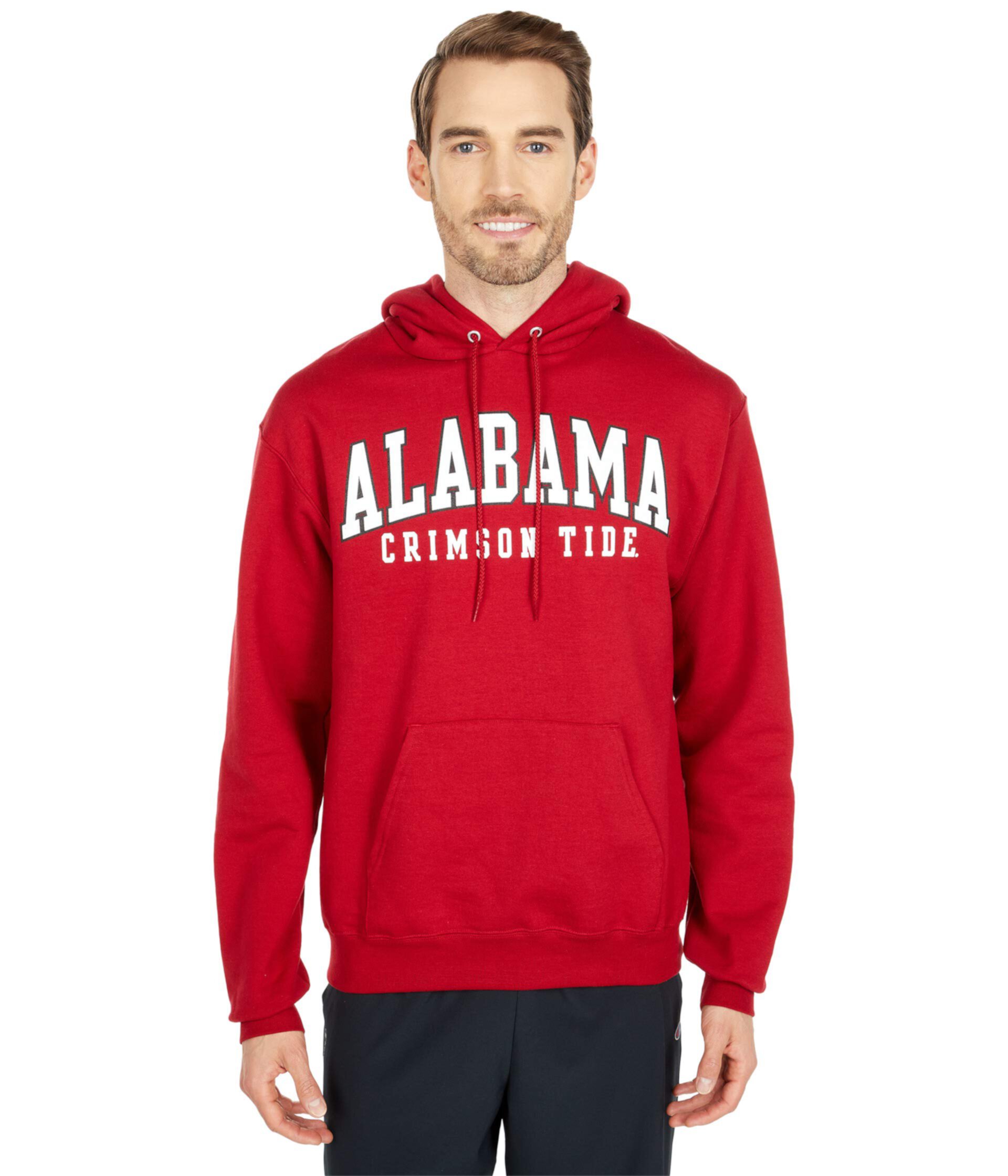 Толстовка с капюшоном Alabama Crimson Tide Eco® Powerblend® Champion College