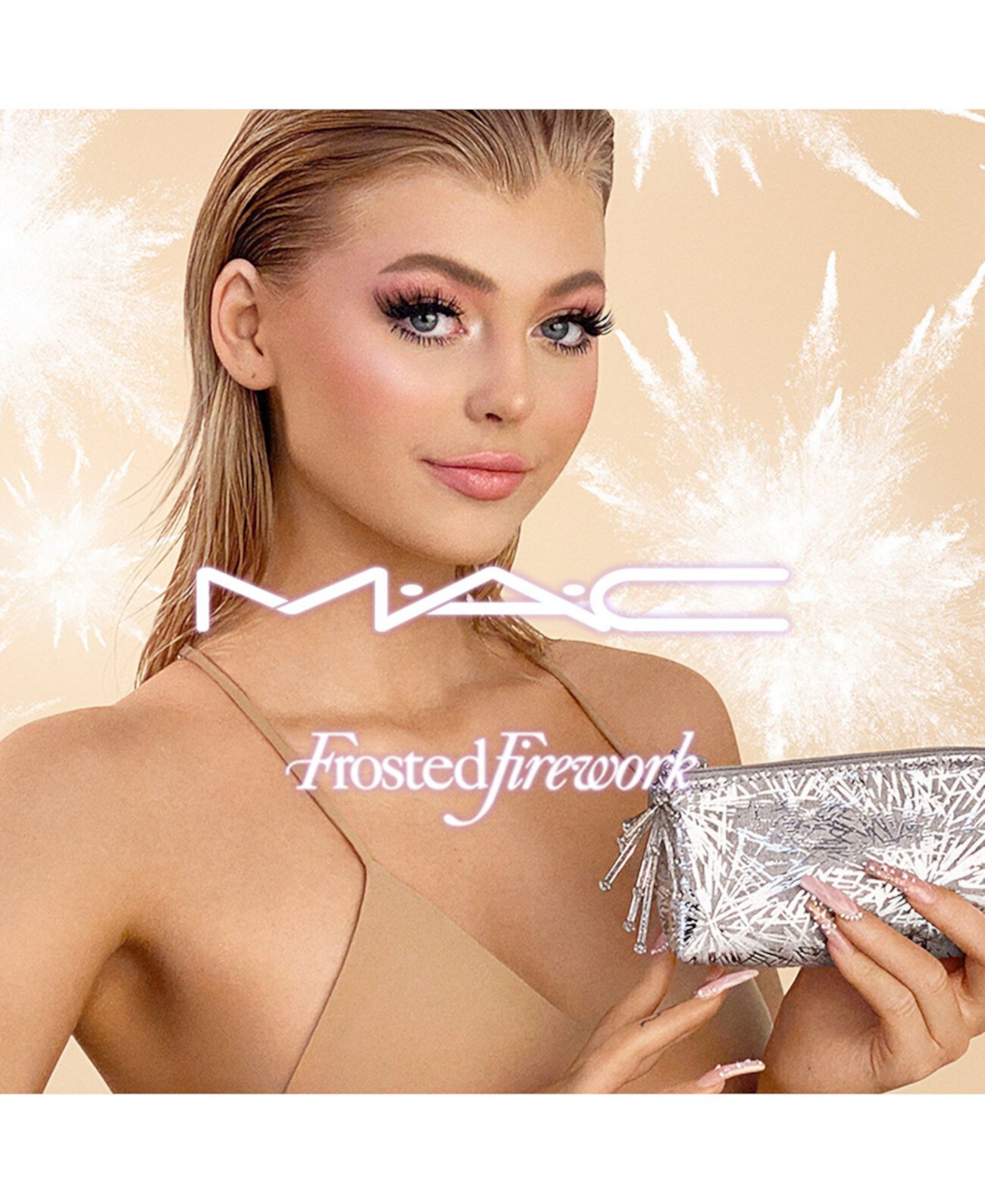 4 шт. Набор для губ Frosted Firework Firewerk It MAC Cosmetics