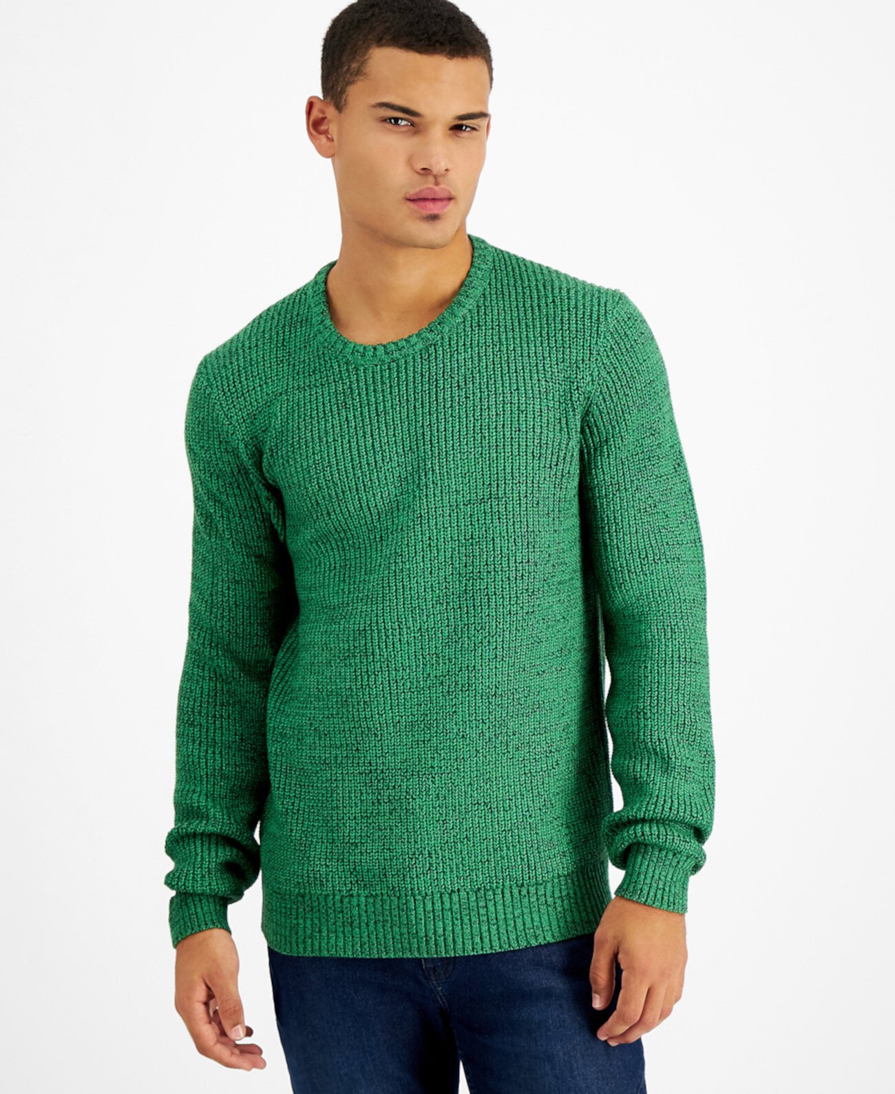 Мужской свитер с круглым вырезом Page, созданный для Macy's INC International Concepts