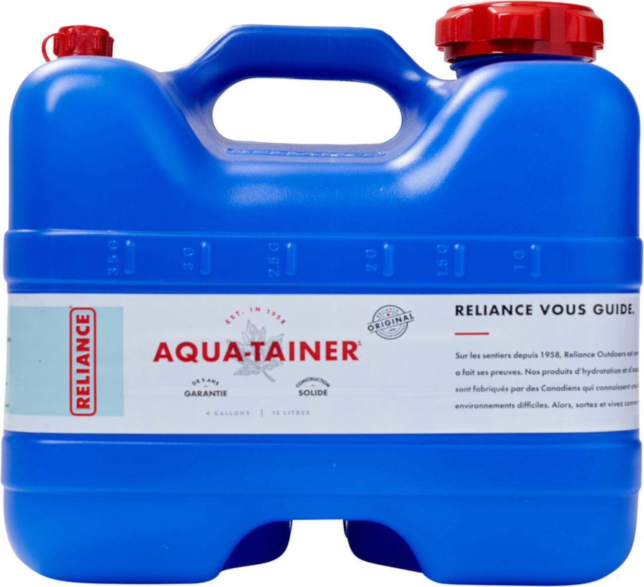 Емкость для воды Aqua-Tainer - 4 галлона. Reliance