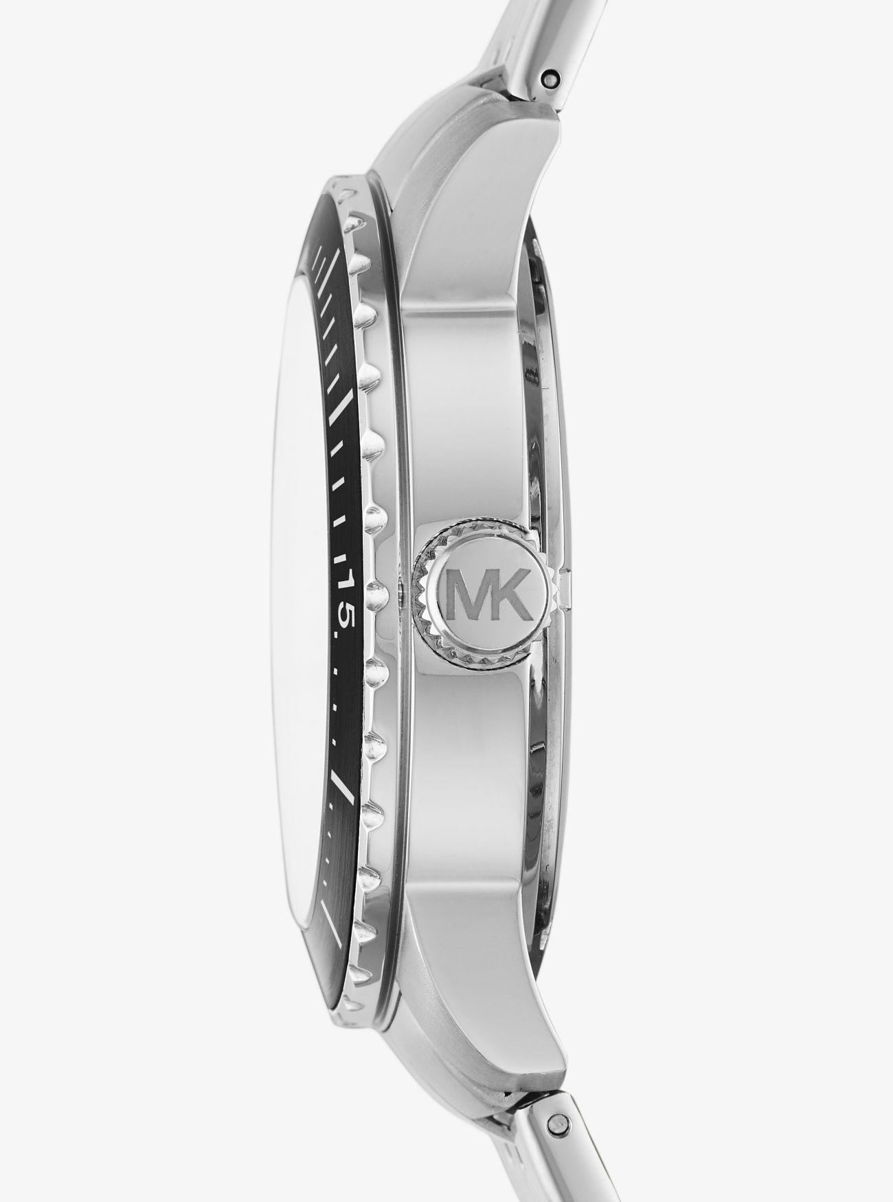 Крупногабаритные часы Cunningham в серебристом цвете Michael Kors