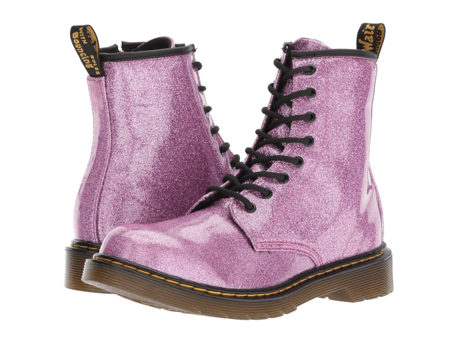 Детские ботинки Dr. Martens 1460 Patent Glitter Youth Delaney Dr. Martens