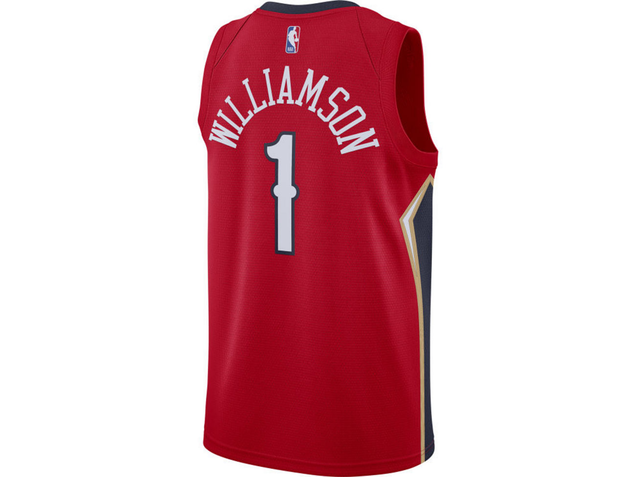 Мужская футболка New Orleans Pelicans Swingman Zion Williamson Jordan