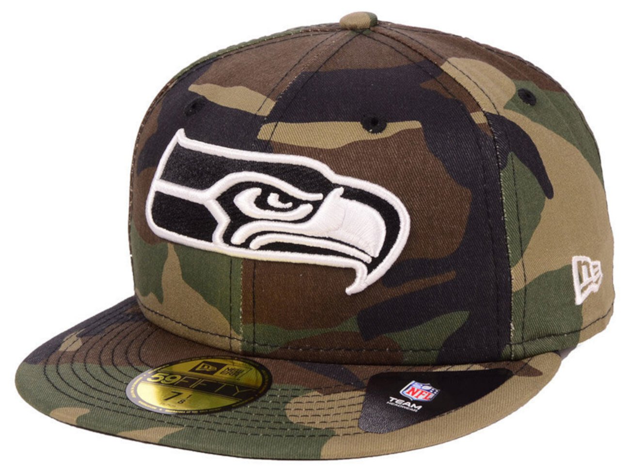 Кепка Seattle Seahawks Basic Fashion 59 FIFTY-FITTED New Era