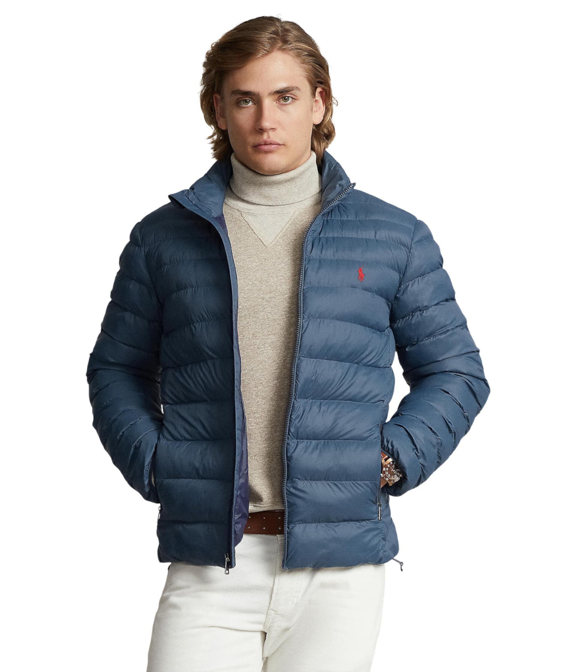 Мужской Пуховик Ralph Lauren из переработанного нейлона Polo Ralph Lauren