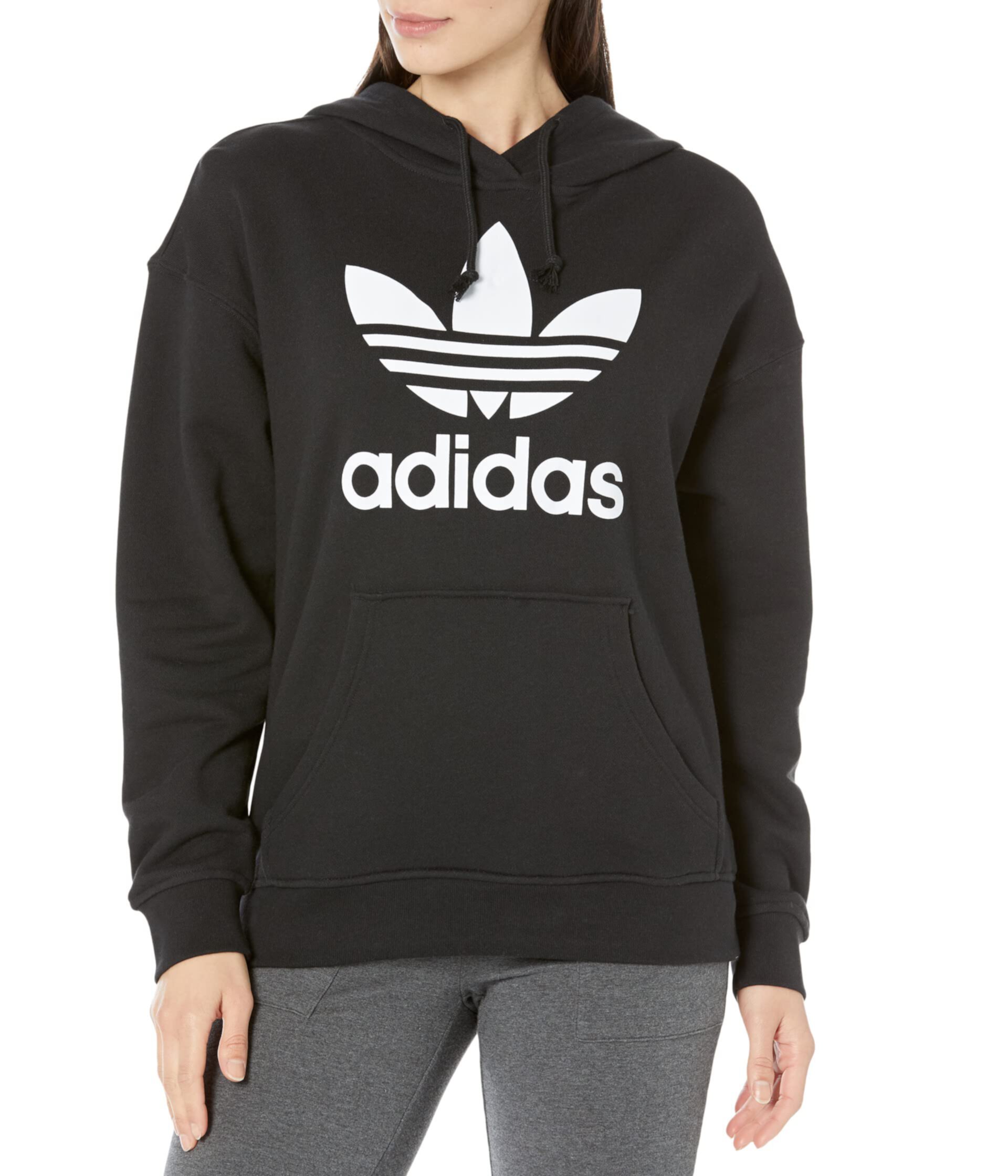 Женский пуловер Trefoil Hoodie от Adidas Adidas