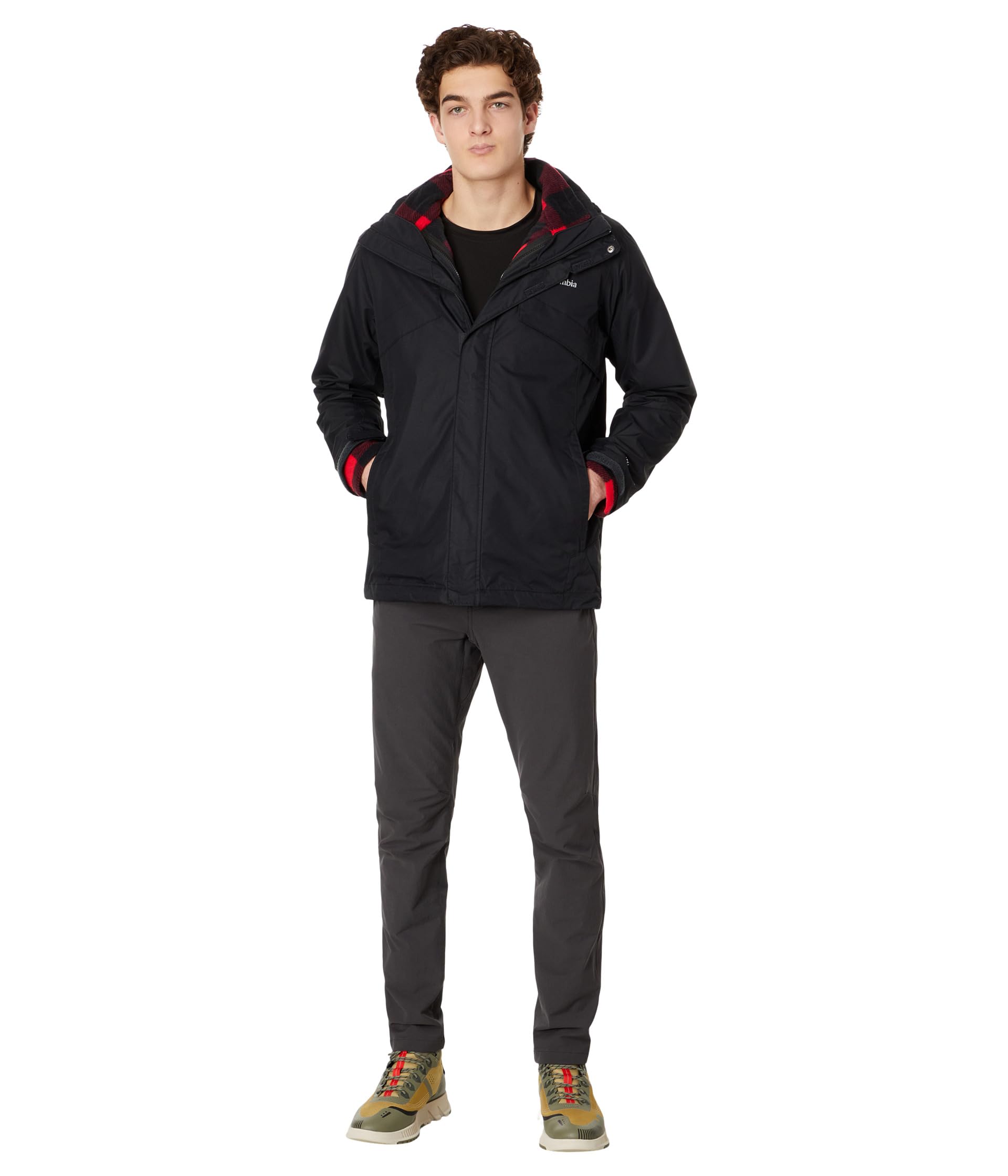Мужская куртка для горнолыжного спорта Columbia Bugaboo™ II с флисовой подкладкой Columbia