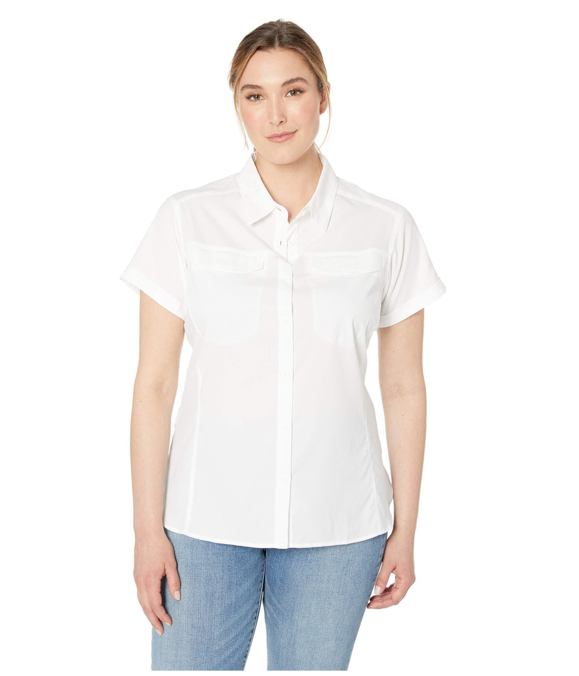 Рубашка с коротким рукавом Silver Ridge ™ Lite больших размеров Columbia