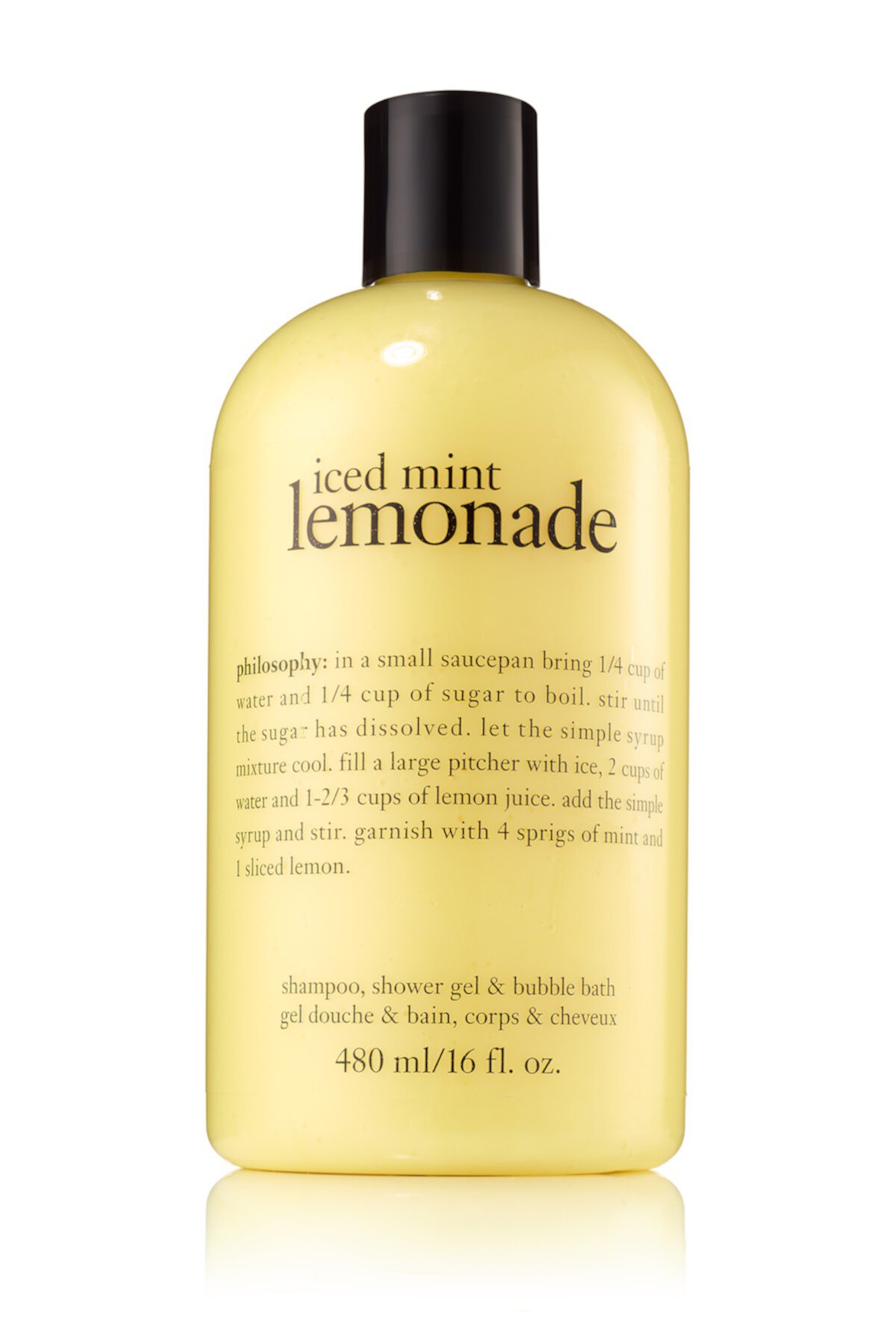'iced mint lemonade' shampoo, shower gel & bubble bath (Limited Edition) Philosophy