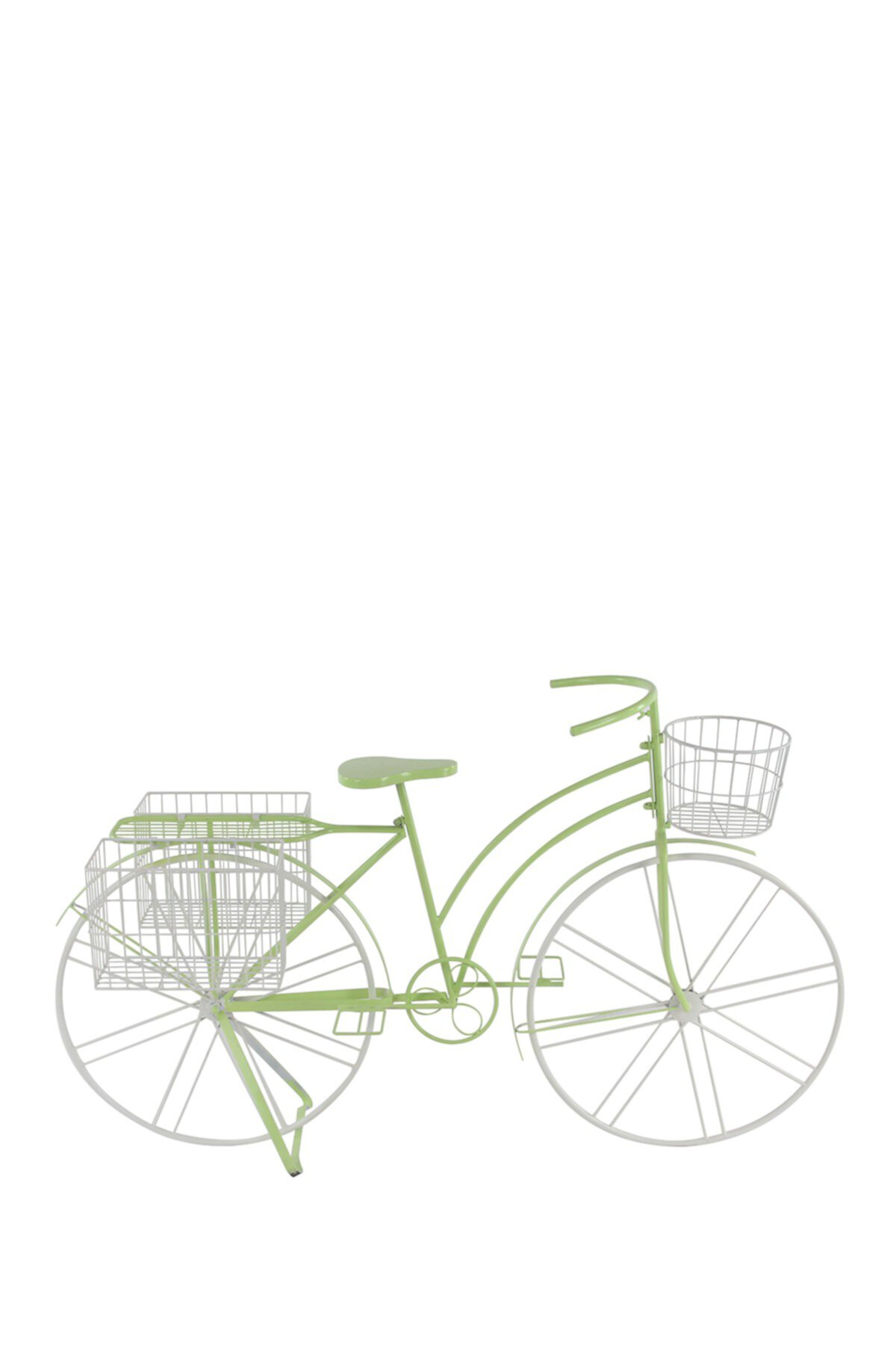 Неоново-зеленый / серый металлический стенд для велосипедов Willow Row