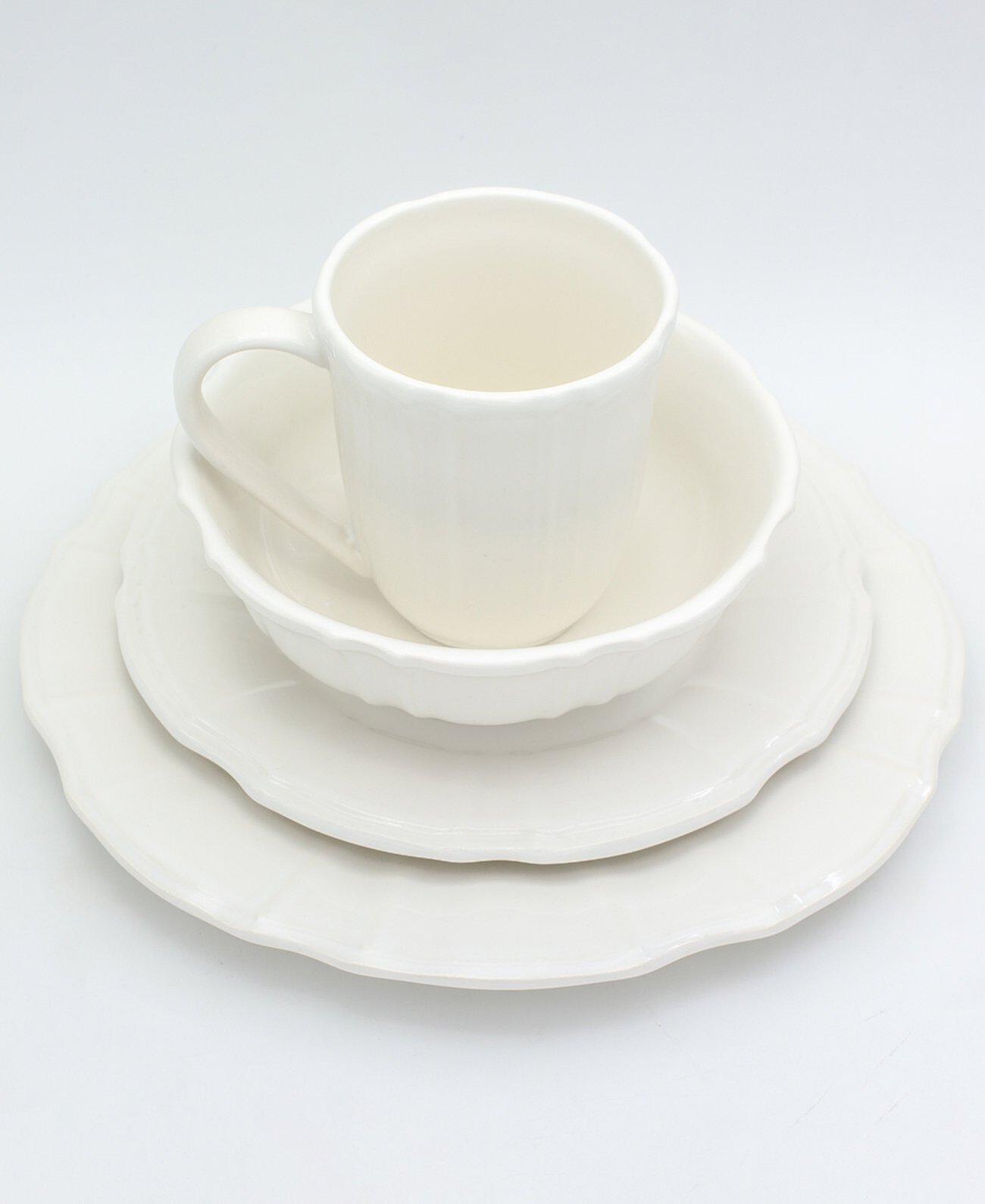 Набор белой посуды Chloe, 16 предм. Euro Ceramica