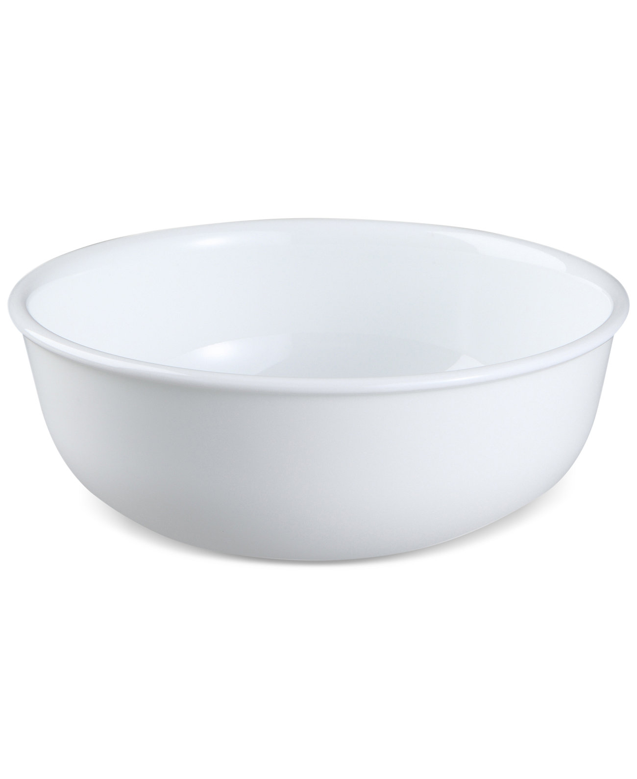 Круглая белая миска с зимним морозным узором, объем 480 мл Corelle