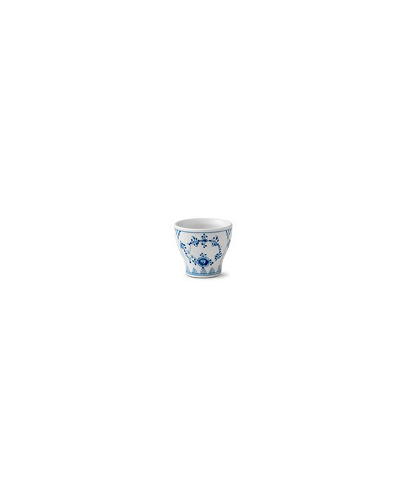 Обычная чашка для яиц с синими канавками Royal Copenhagen