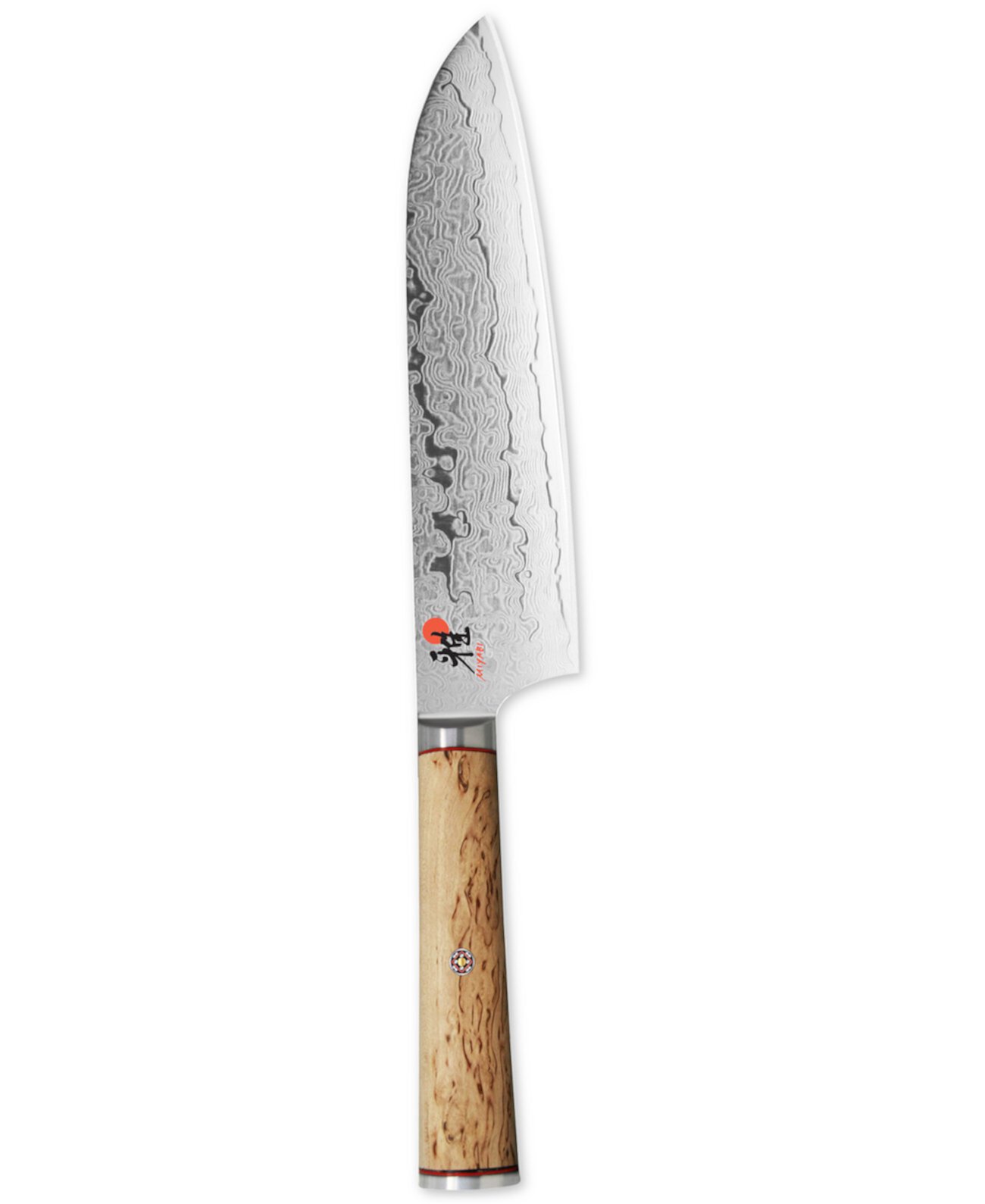 Нож из березового дерева Santoku 7 дюймов MIYABI