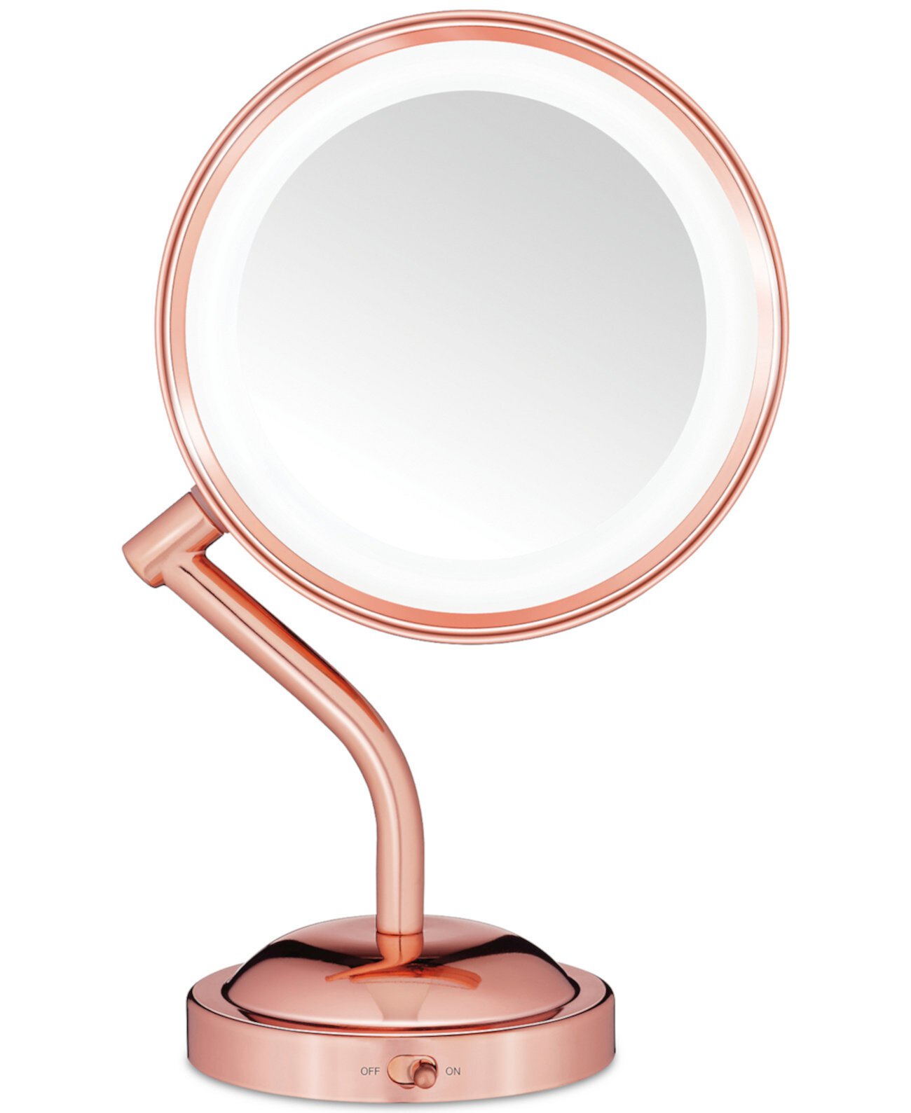 Зеркало из розового золота с отражением Conair