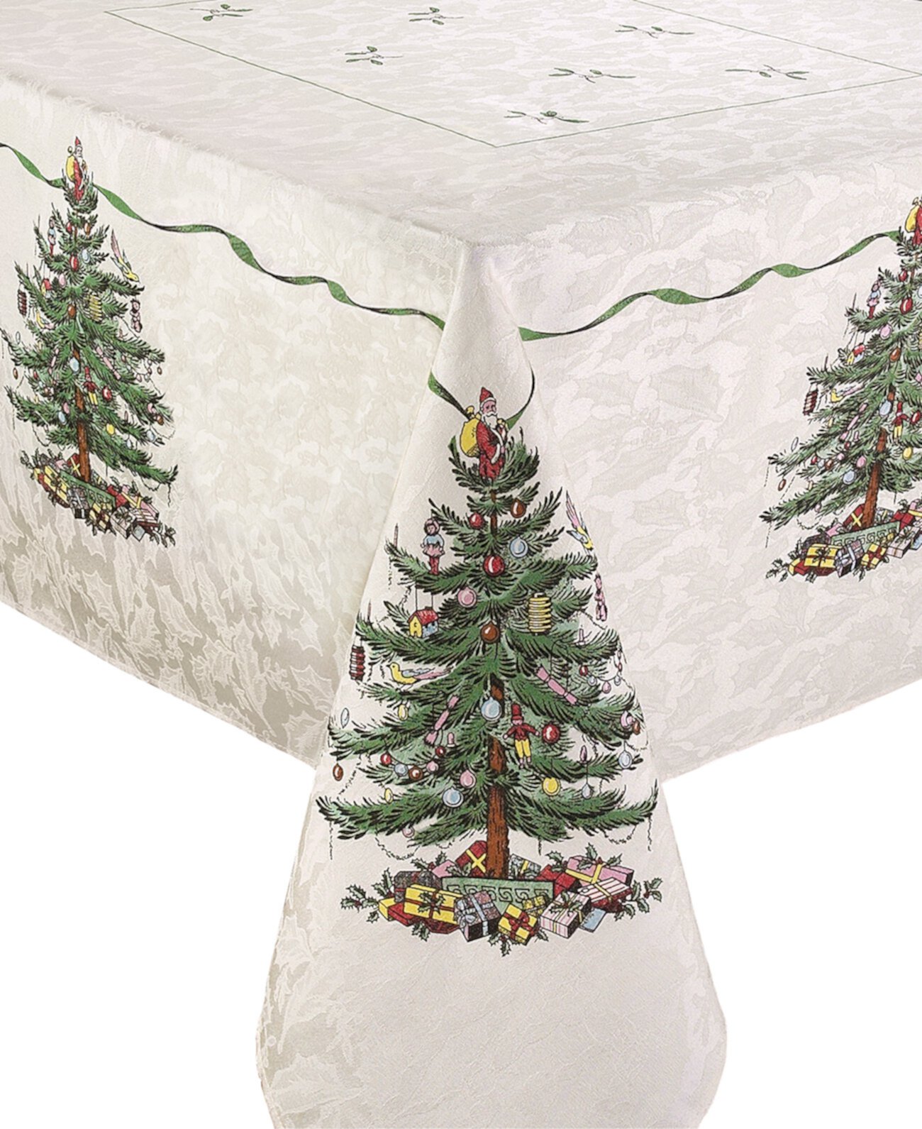 Скатерть Christmas Tree Ivory / Green 60x84 Spode