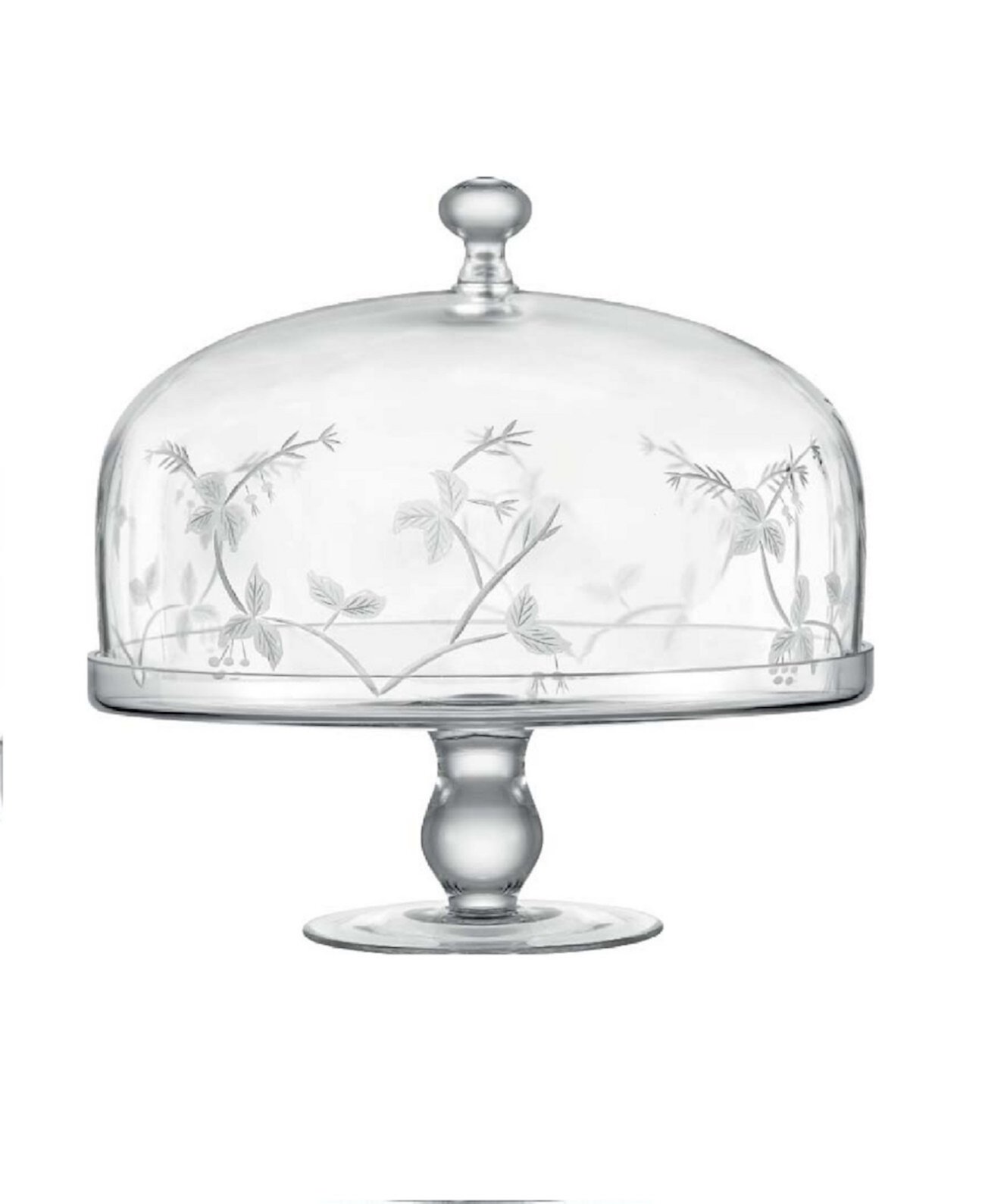 Подставка для торта и купол Sylvan Qualia Glass