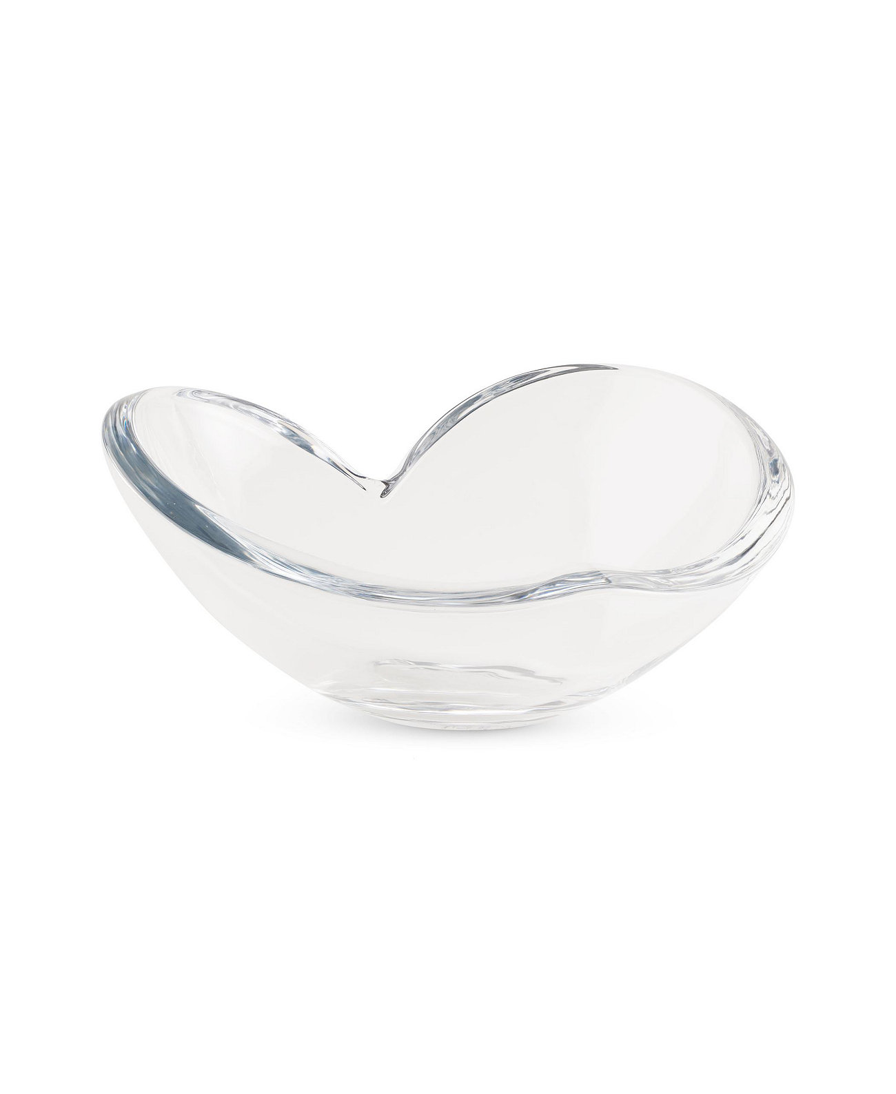 Большая чаша Nambe Glass Heart Bowl Nambe