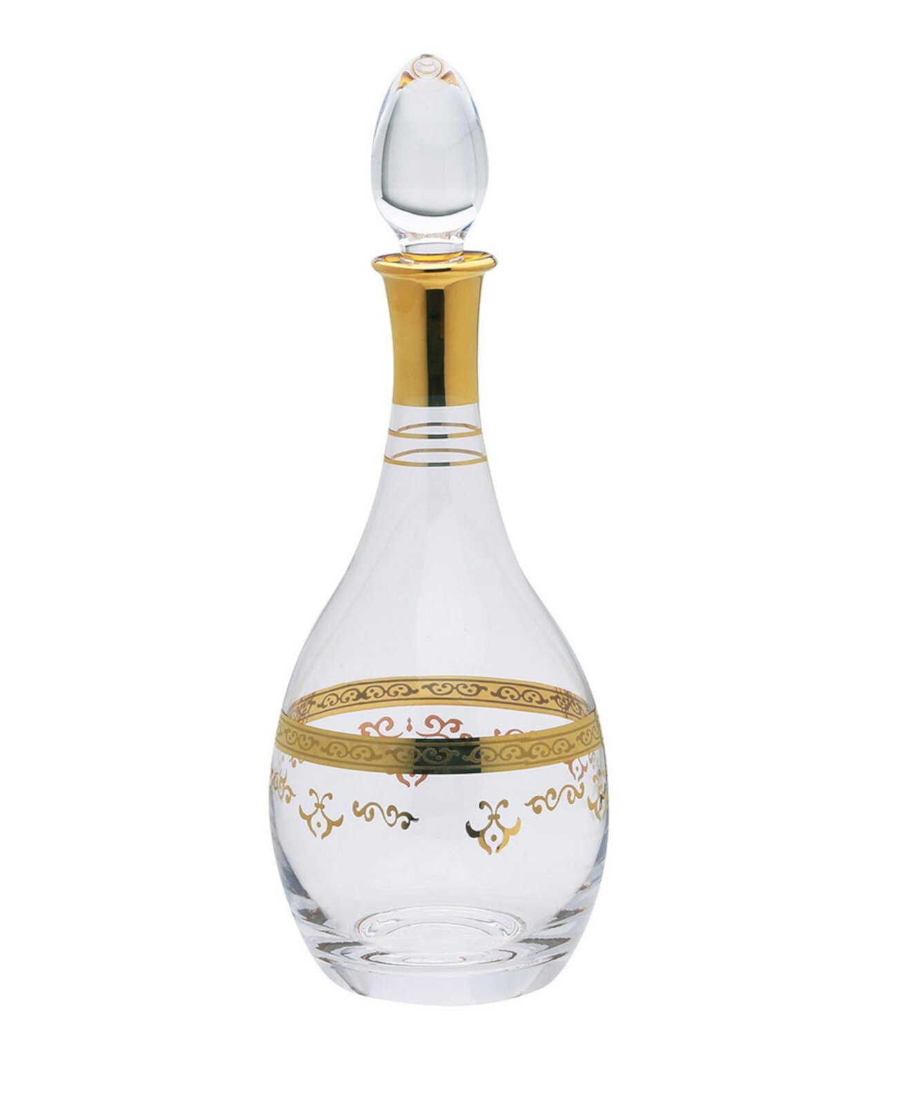 Бутылка для ликера с богатым золотым дизайном Classic Touch