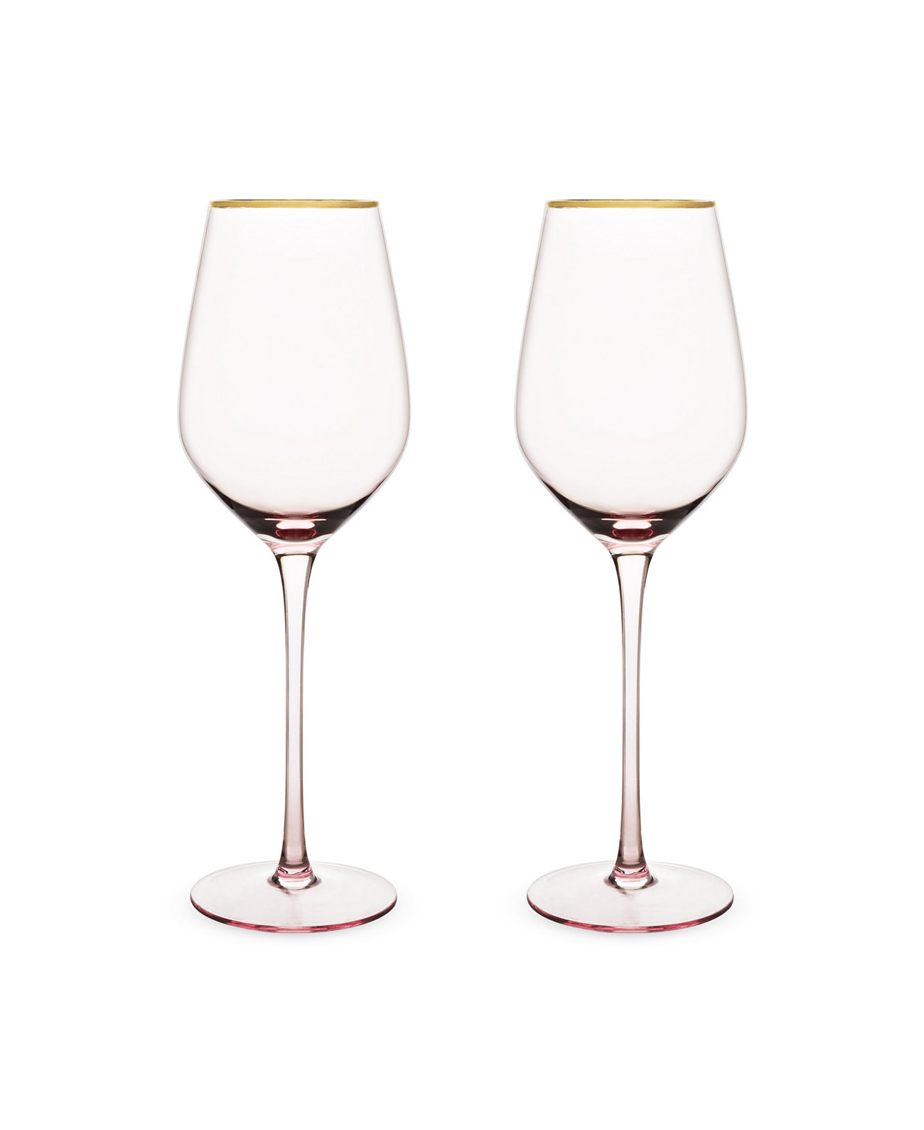 Набор бокалов для вина Rose Crystal из 2 шт. Twine