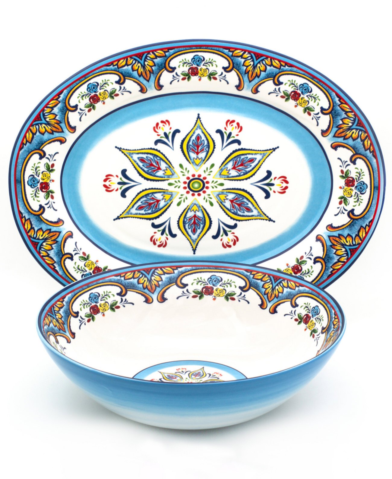 Сервировочный набор из 2 предметов Zanzibar Euro Ceramica