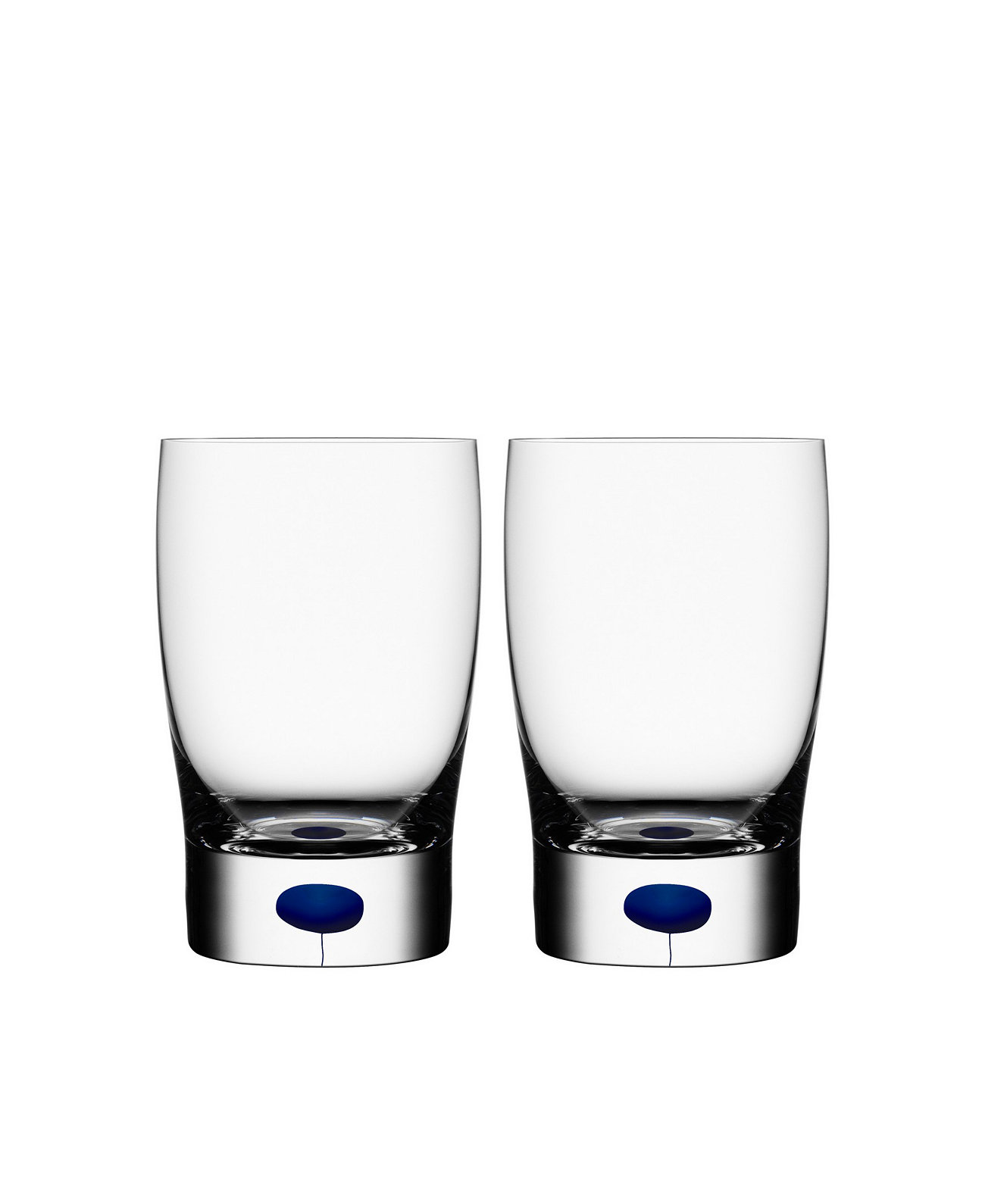 Orrefors Intermezzo Blue, малый стакан / пара для сока Home Styles