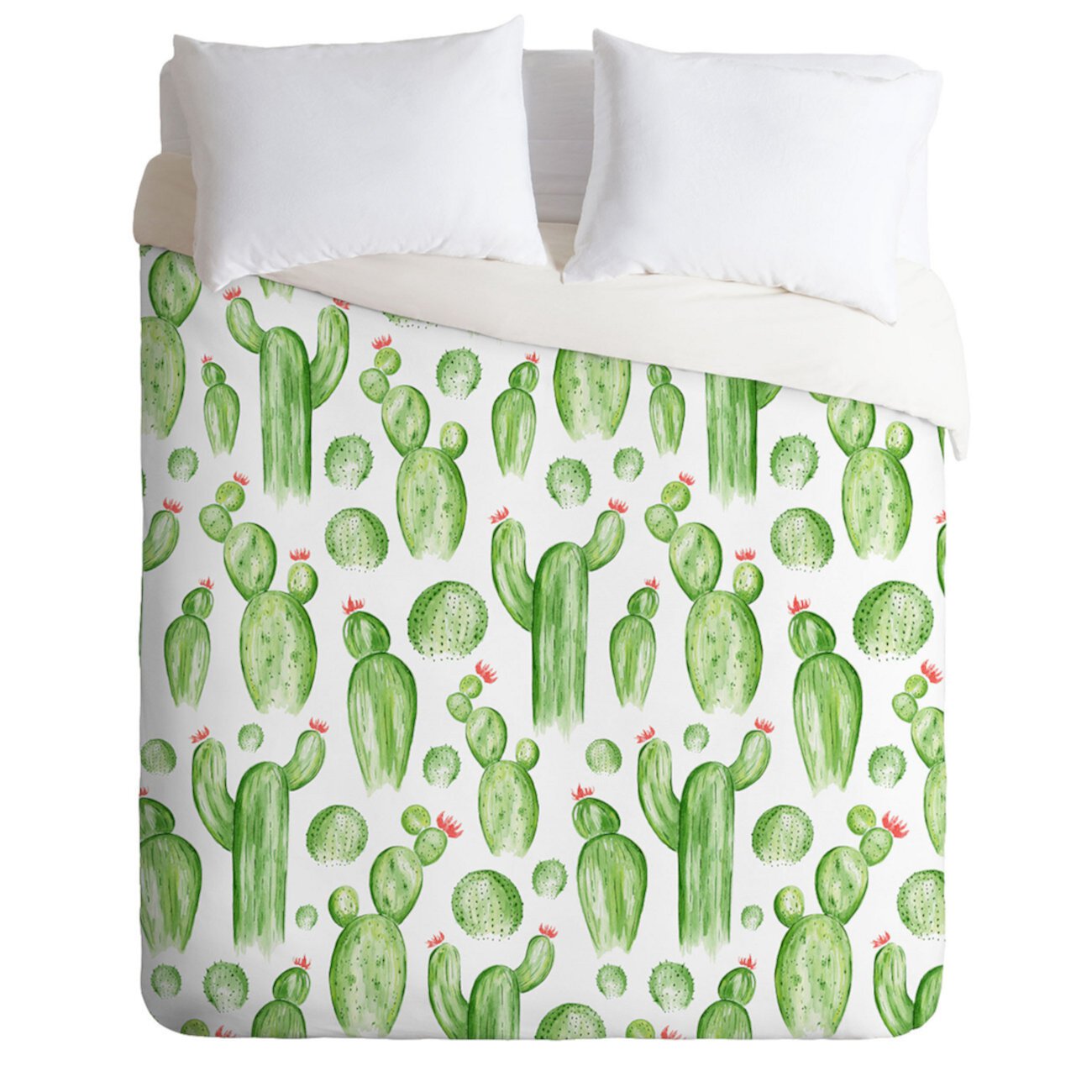 Комплект пуховых одеял Heather Dutton Cactus Gardens King Deny Designs