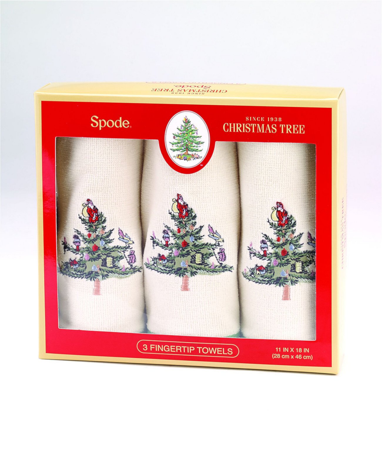 Рождественские елки Fingertip Box, набор из 3 Spode