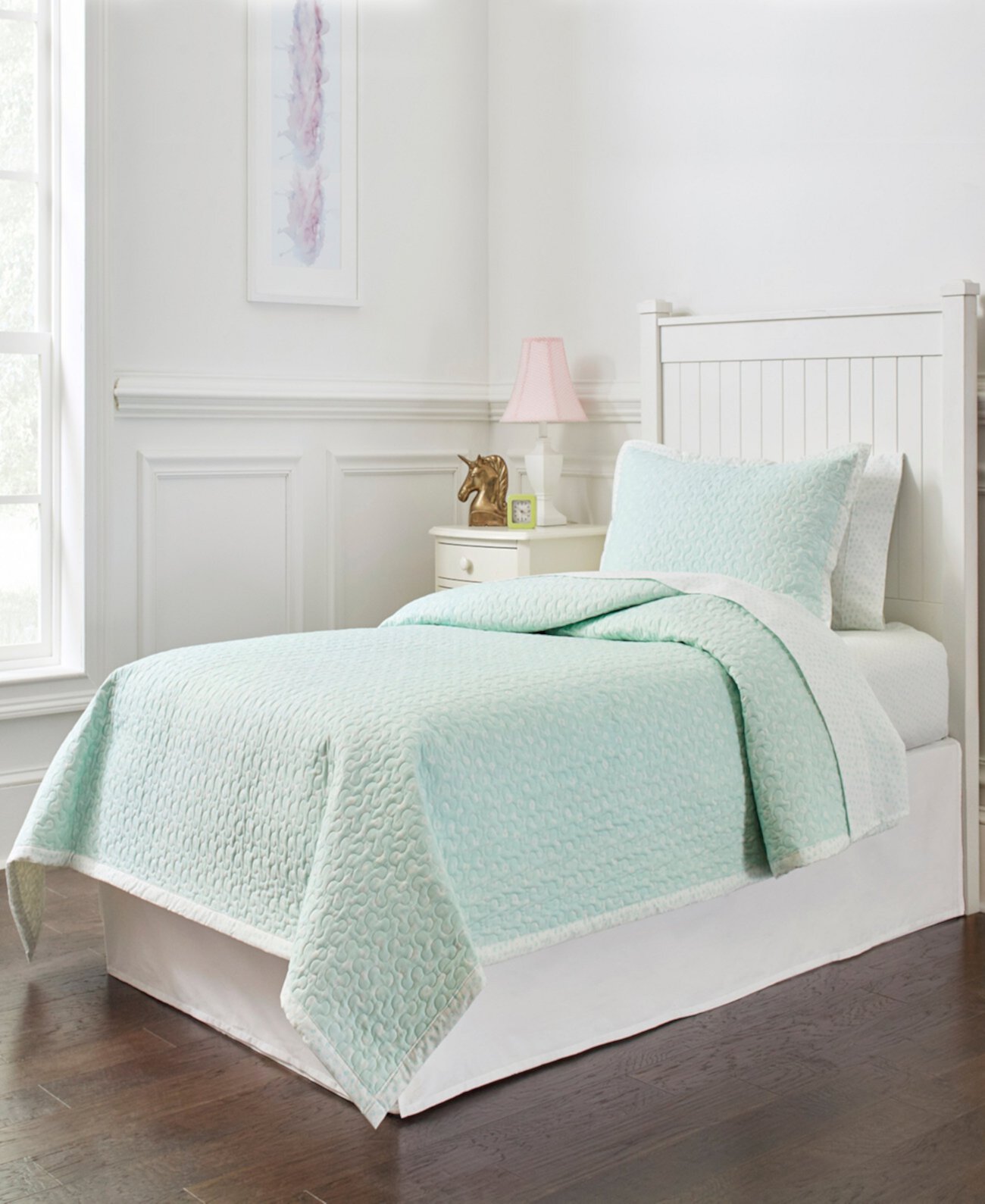 Комплект пуховых одеял из хлопка и фланели с двумя односпальными кроватями XL Celeste Home