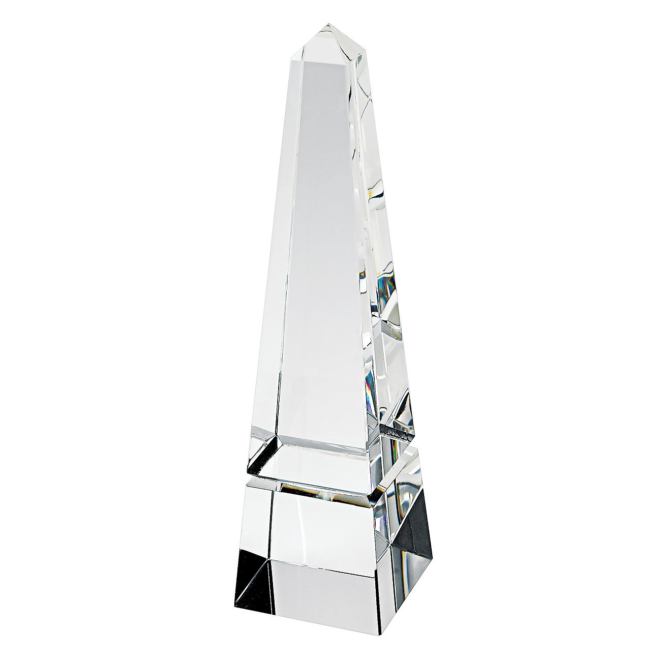 Хрустальный Обелиск Художественная Стеклянная Скульптура Badash Crystal