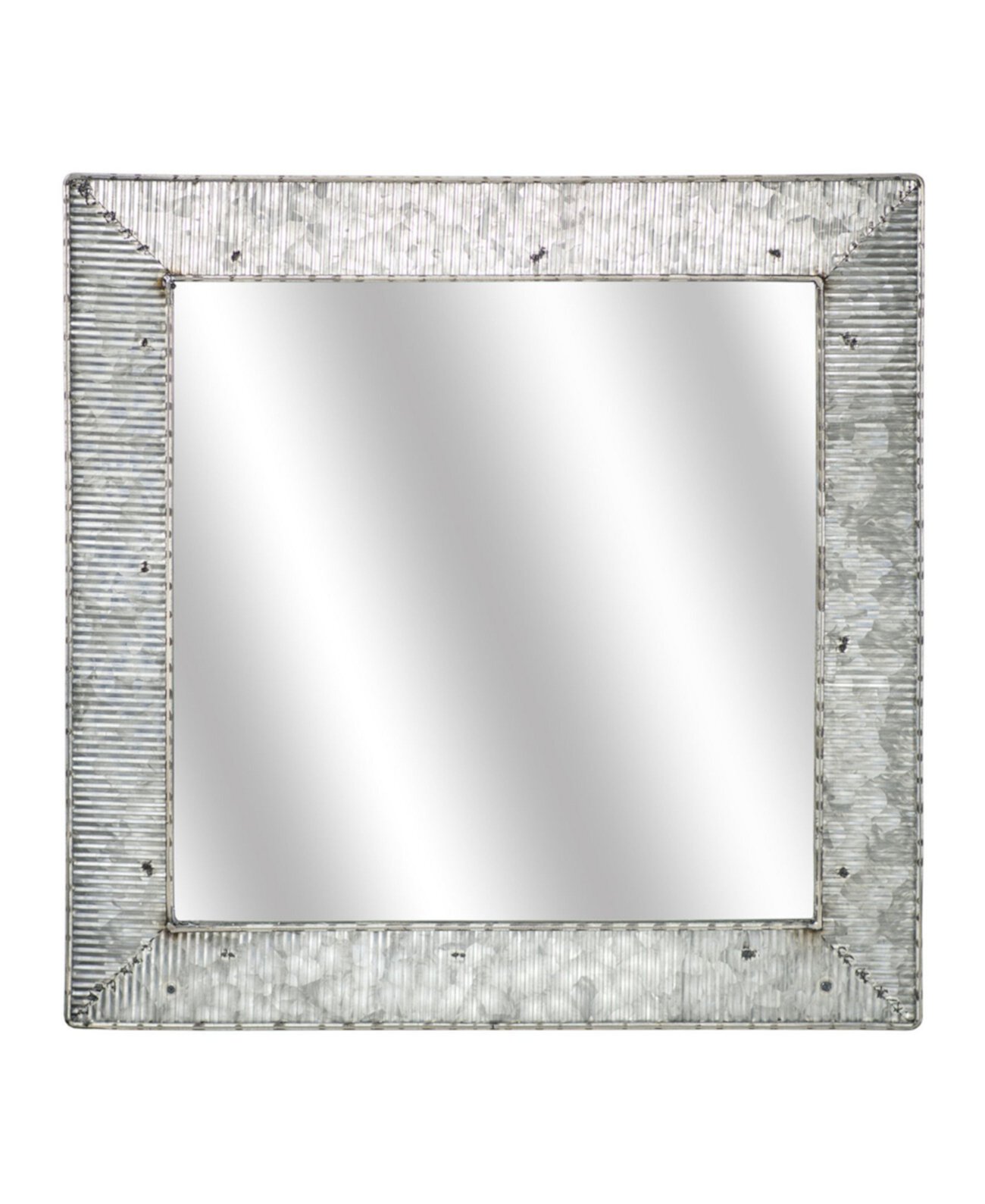 Американский художественный декор, оцинкованное настенное косметическое зеркало Crystal Art Gallery