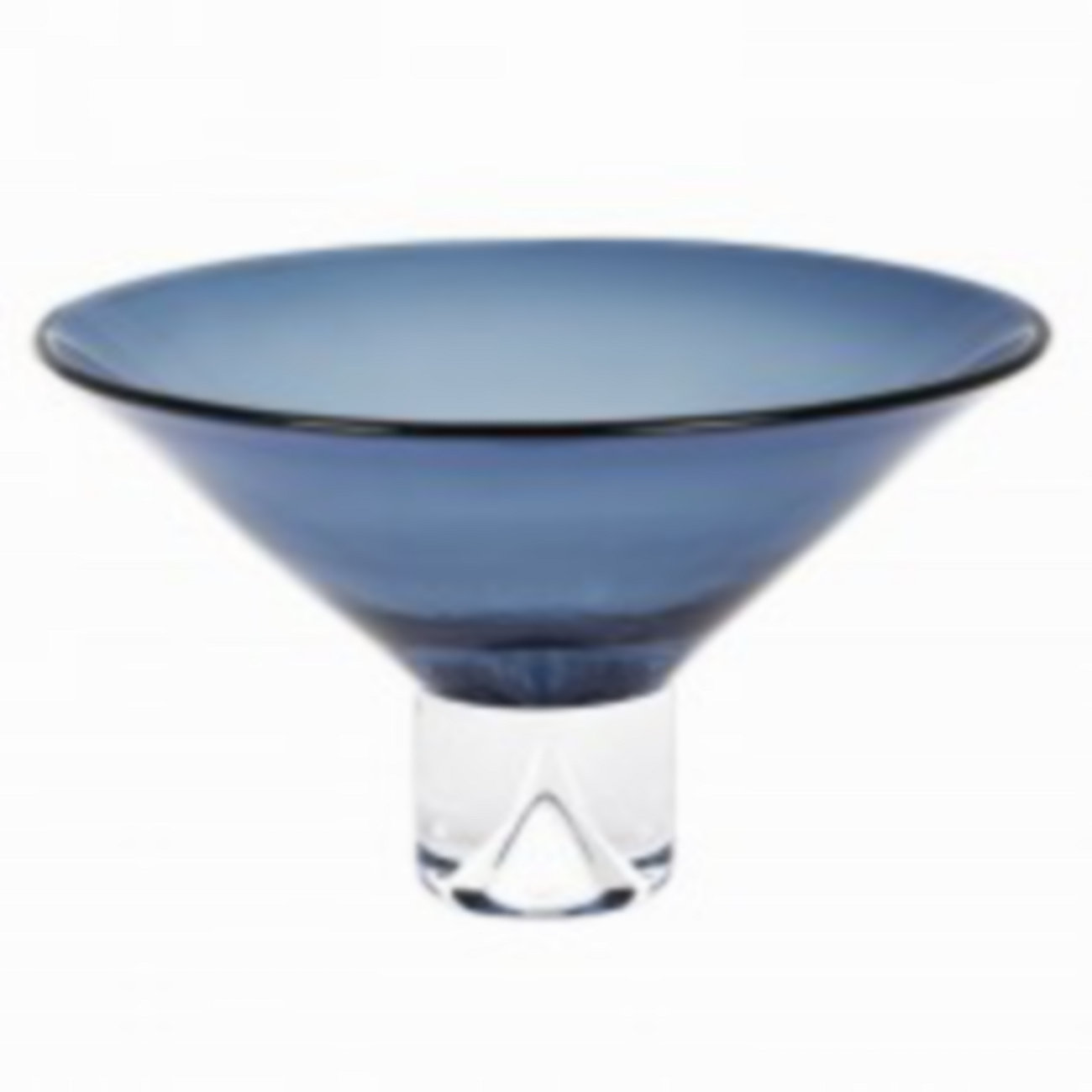 Декоративная чаша Monaco Midnight Blue Badash Crystal