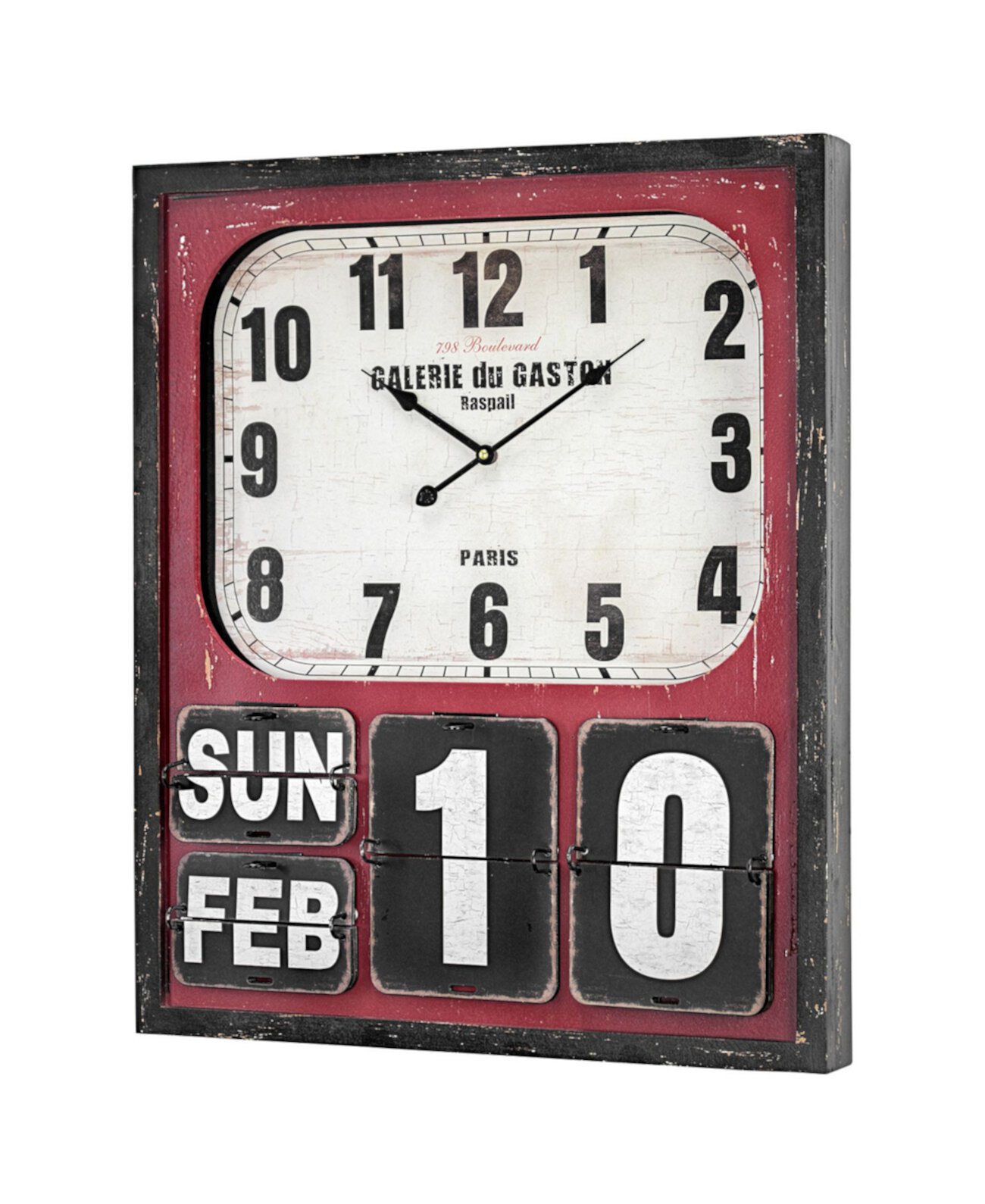 Крупногабаритные настенные часы и календарь American Art Decor Crystal Art Gallery