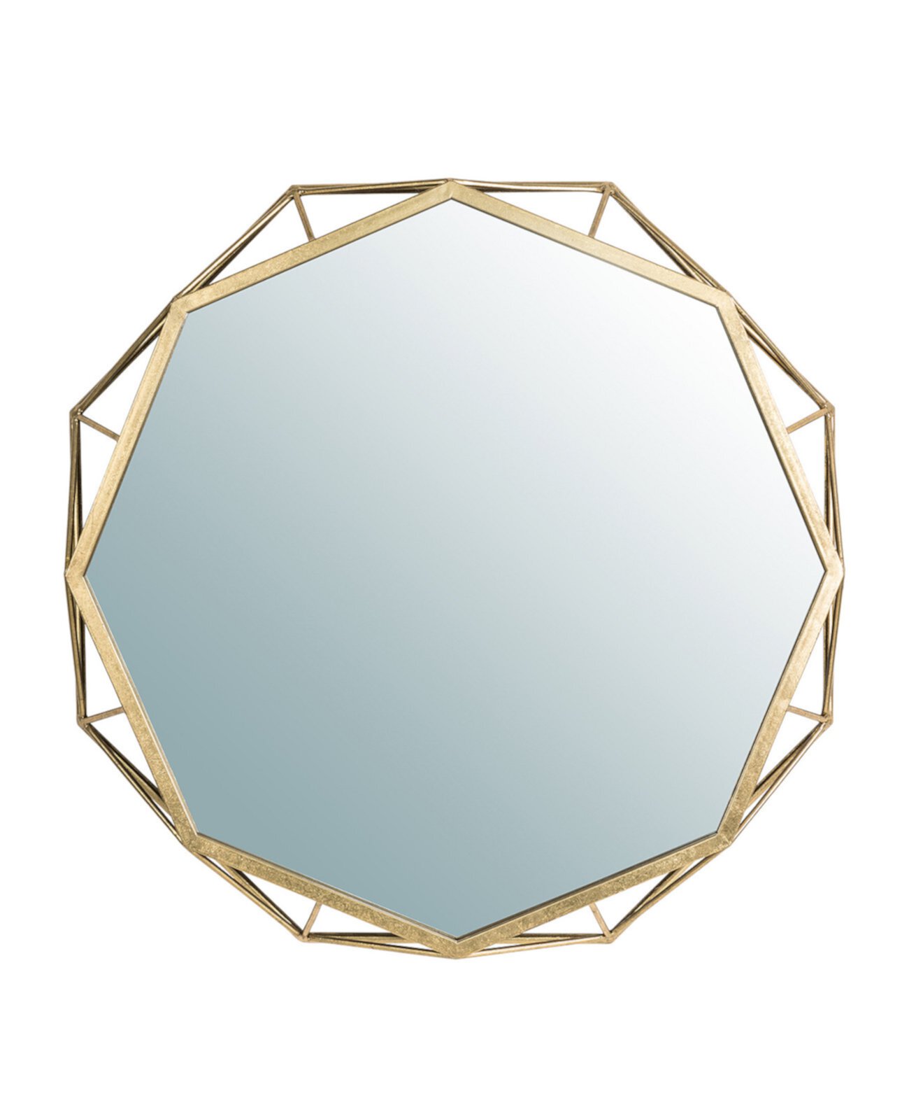 Восьмиугольное настенное зеркало Делюкс Glitzhome