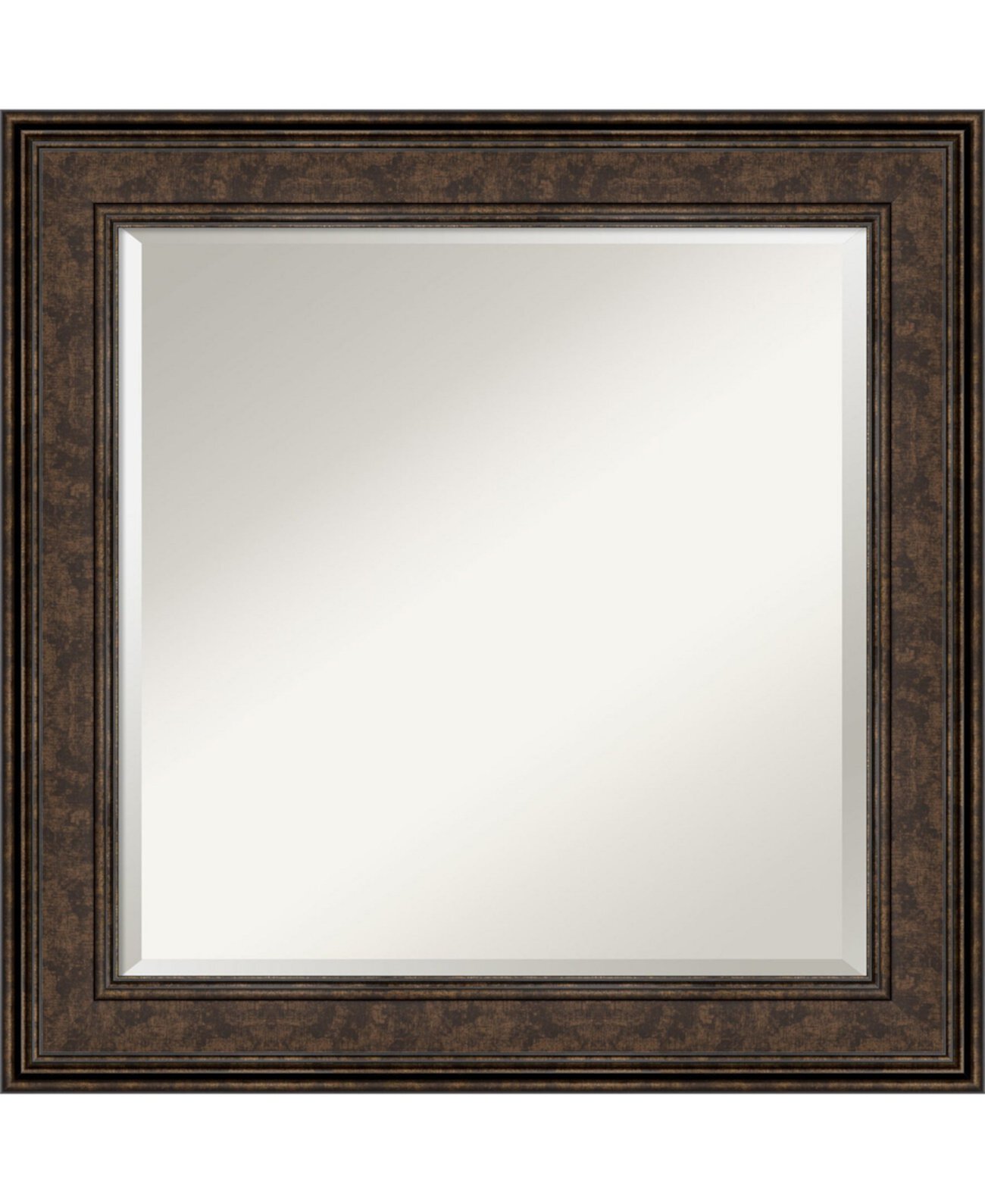 Настенное зеркало для ванной комнаты в рамке с выступом, 25,5 x 25,50 дюйма Amanti Art