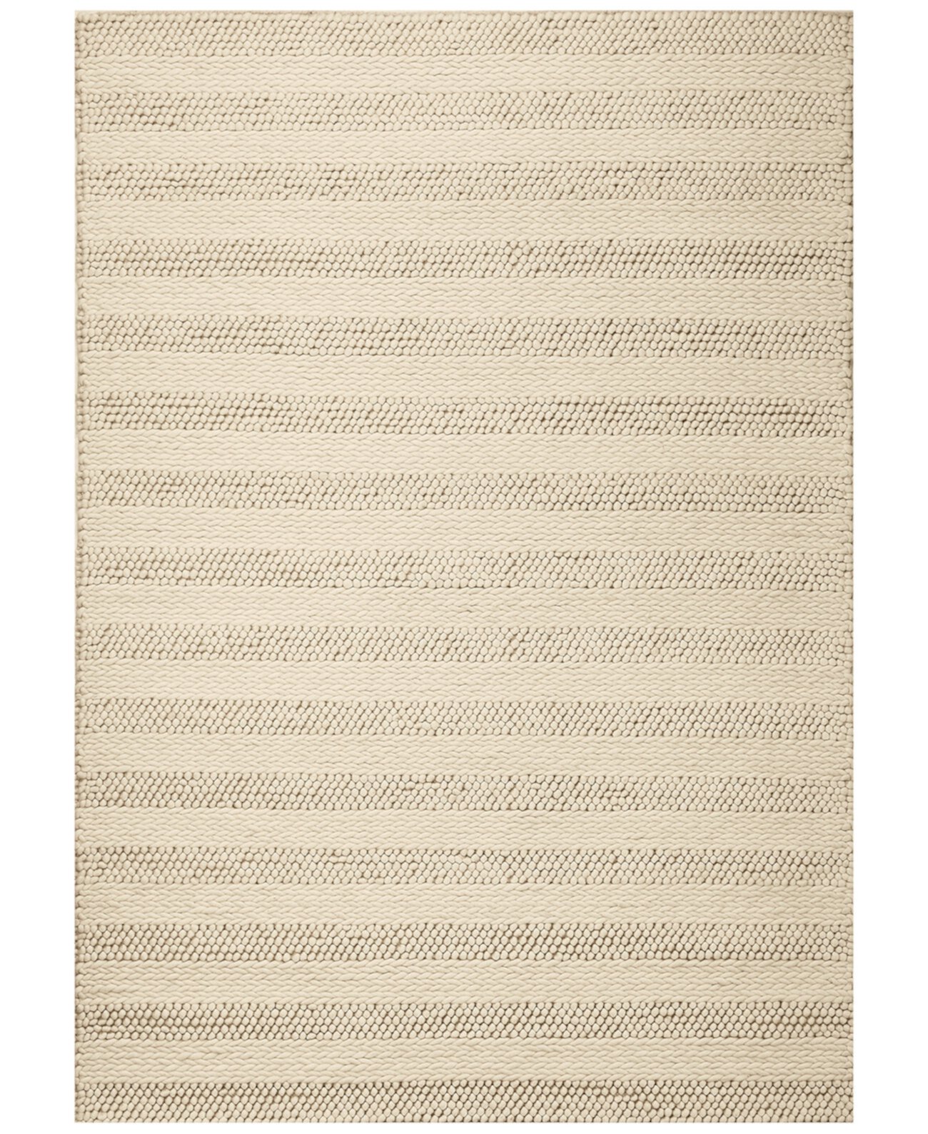 Cortico White 6155 White 3'3" x 5'3" Area Rug KAS New York