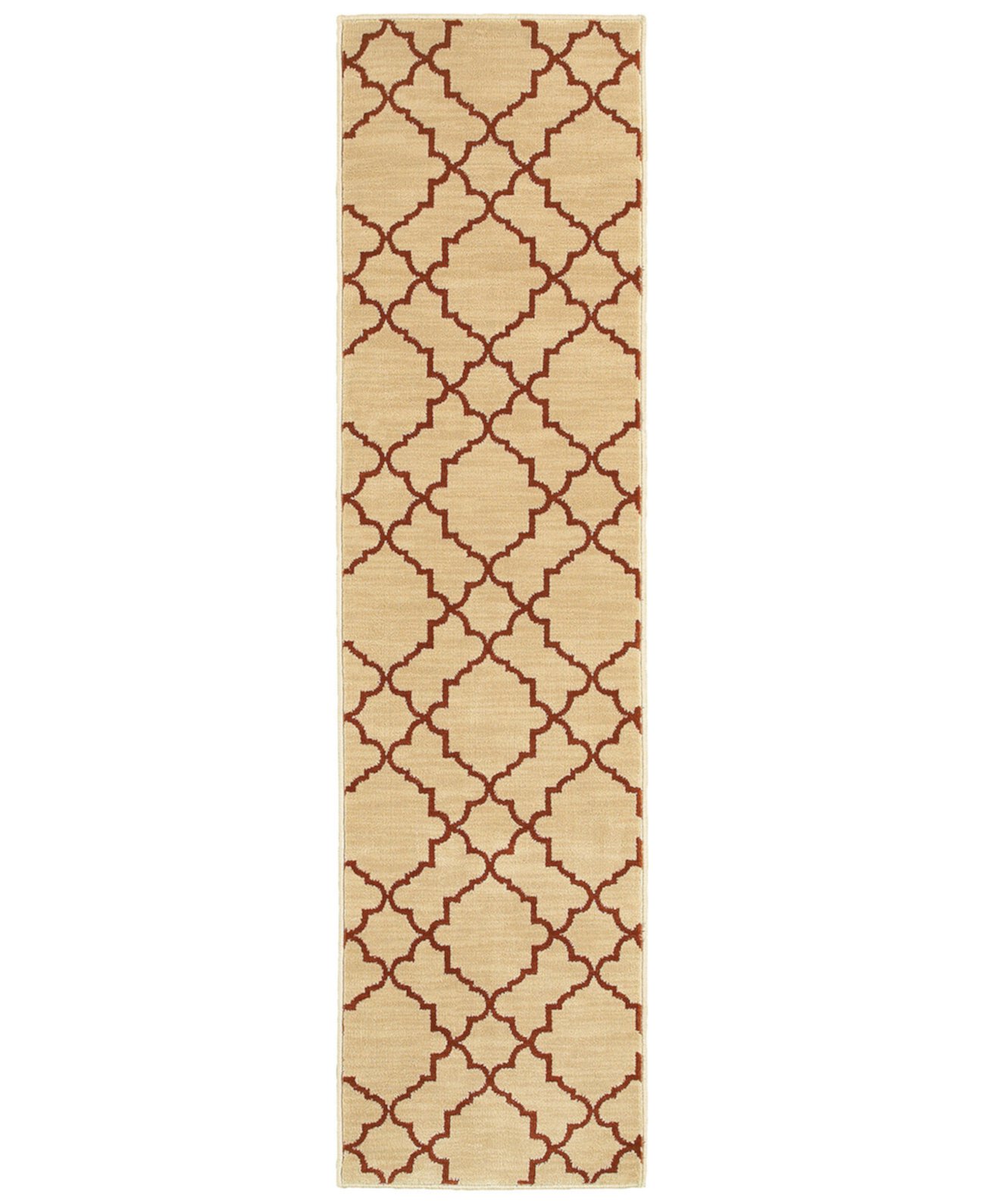 ЗАКРЫТИЕ! Casablanca 5178E Бежевый/Ржавый коврик размером 1 фут 10 x 7 футов 6 дюймов Oriental Weavers