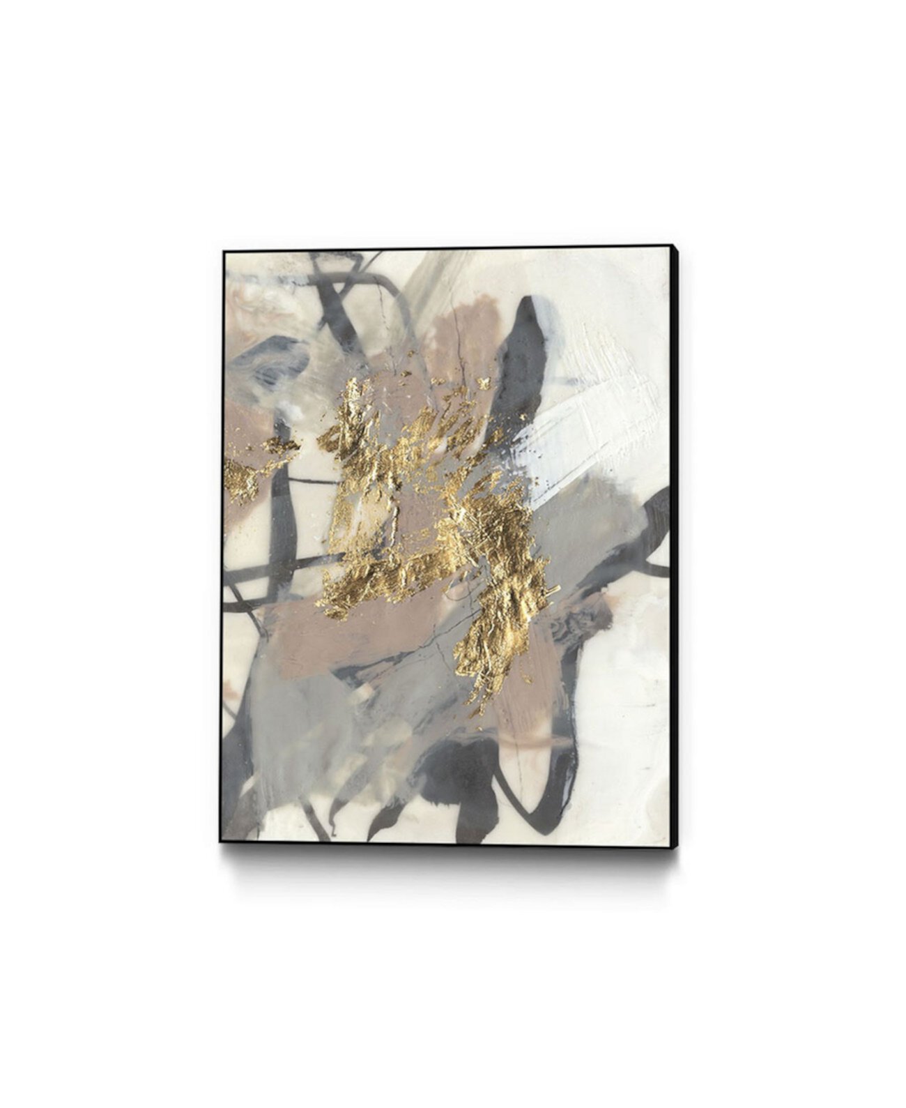 Холст 24 "x 18" Golden Blush II Art Block в рамке Giant Art