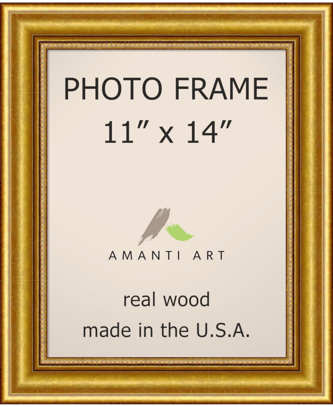 Таунхаус Gold 11 "X 14" фоторамка с открывающейся стеной Amanti Art