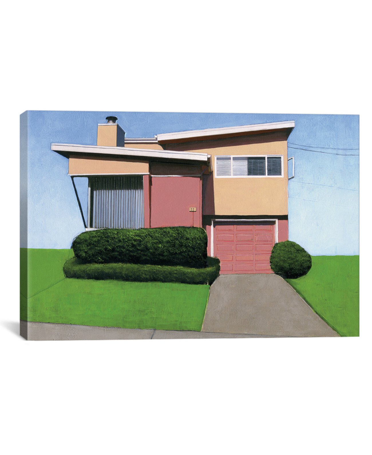 Westlake Pink Iii от Лии Гиберсон на холсте, завернутый в галерею - 26 "x 40" x 0,75 " ICanvas