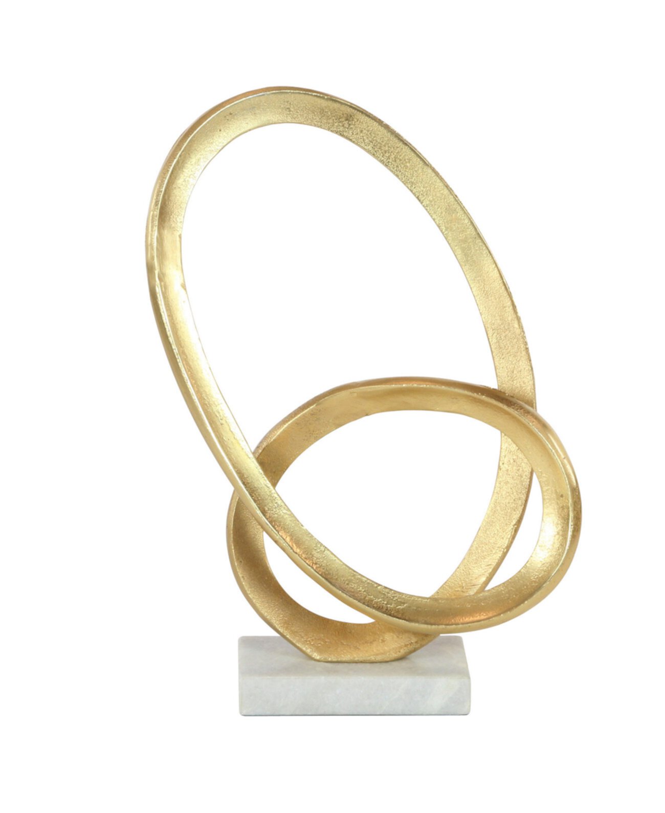 Автор: Cosmopolitan Gold Aluminium Sculpture, Geometric 17 x 12 x 4 CosmoLiving