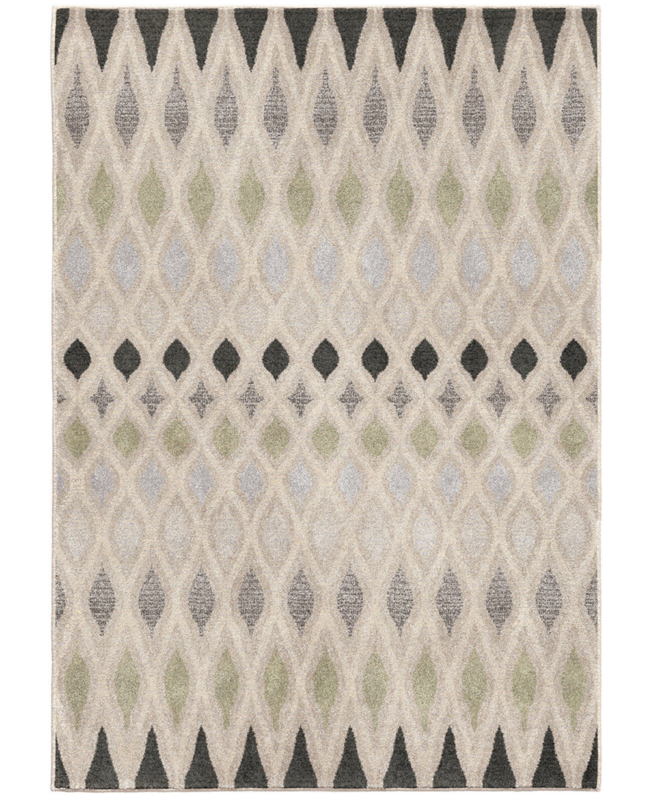 Riverstone Laveen Cloud Gray 5'3" x 7'6" Area Rug Orian Rugs