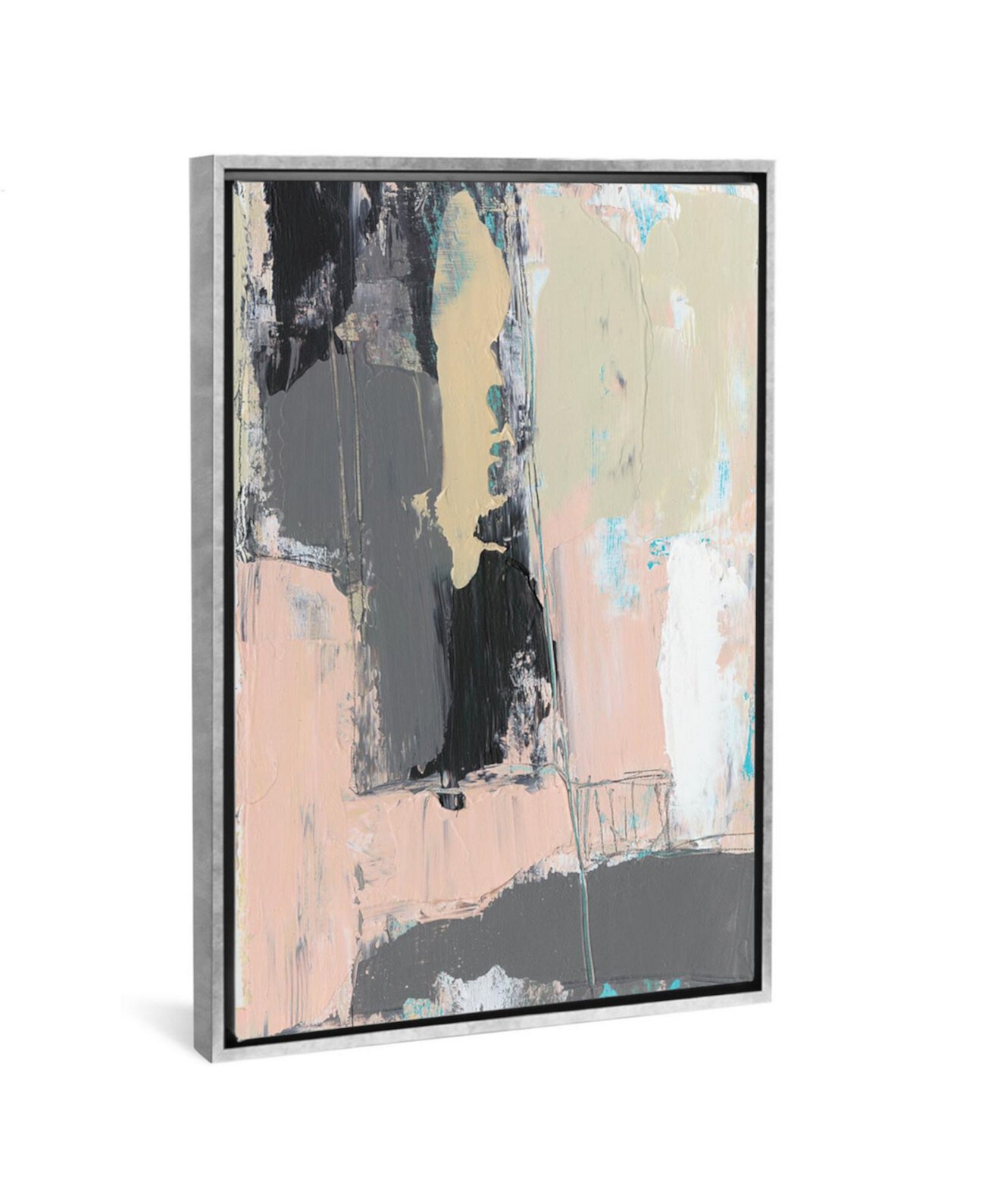 Картина на холсте «Pink-A-Boo III» от Дженнифер Голдбергер - 26 дюймов x 18 дюймов x 0,75 дюйма ICanvas