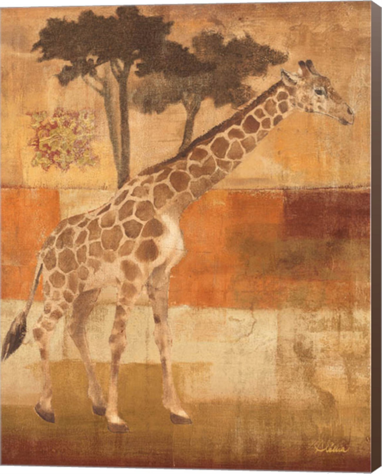 Жираф африканские художники