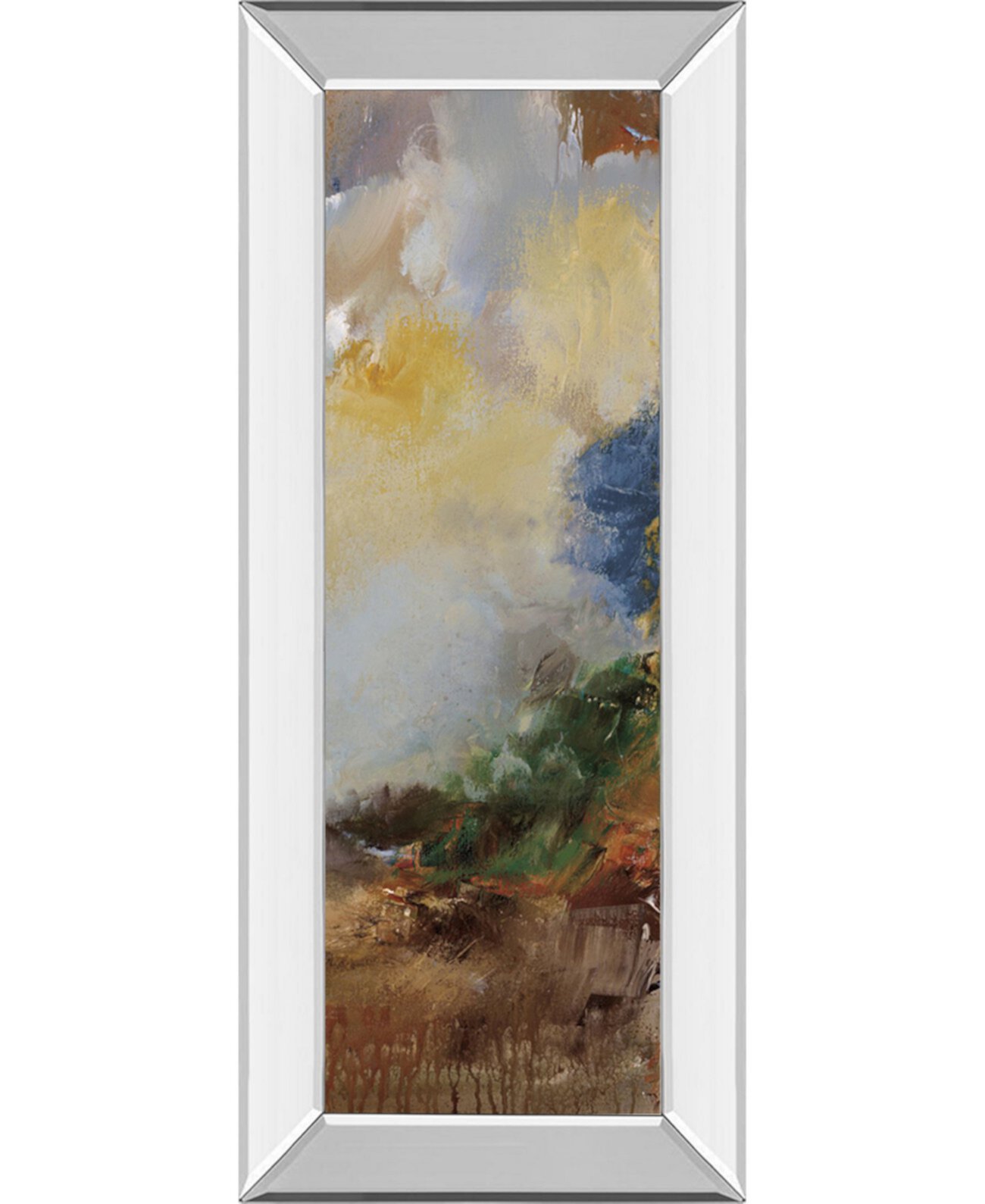 Картина на стене с принтом в зеркальной раме Haven by Cat Tesla - 18 x 42 дюйма Classy Art
