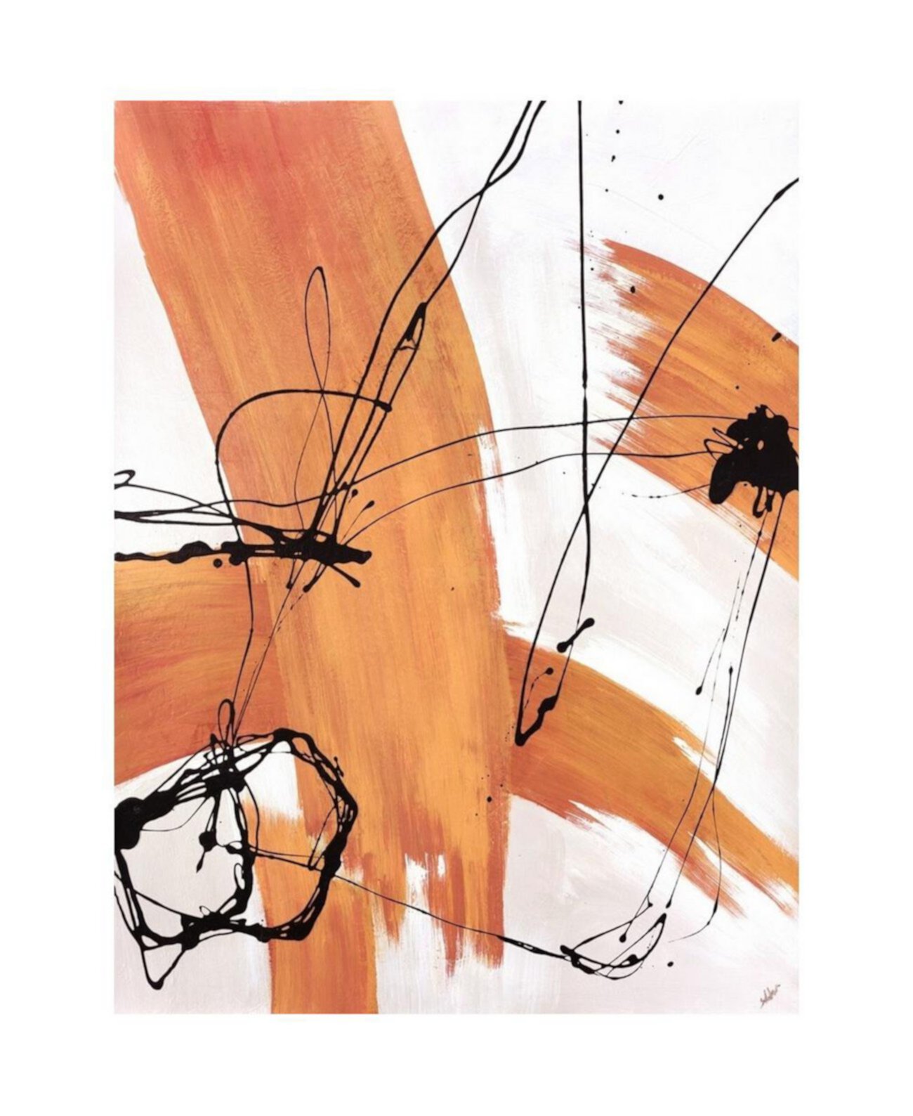 Картина на холсте "Адаптация" Джошуа Шикера - 18 дюймов x 24 дюйма. GreatBigCanvas