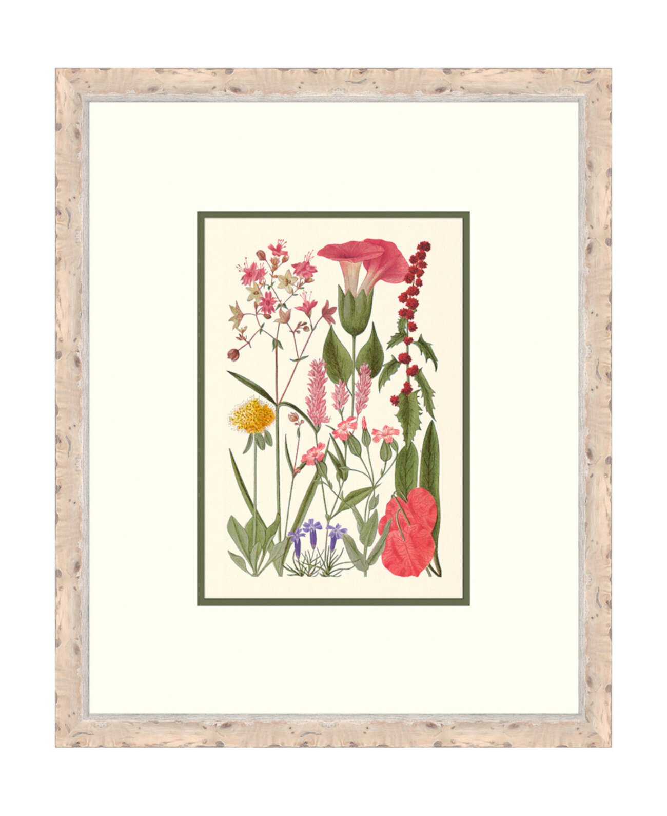 Картины из жикле в рамке Cottage Flowers II - 21 "x 25" x 2 " Melissa Van Hise