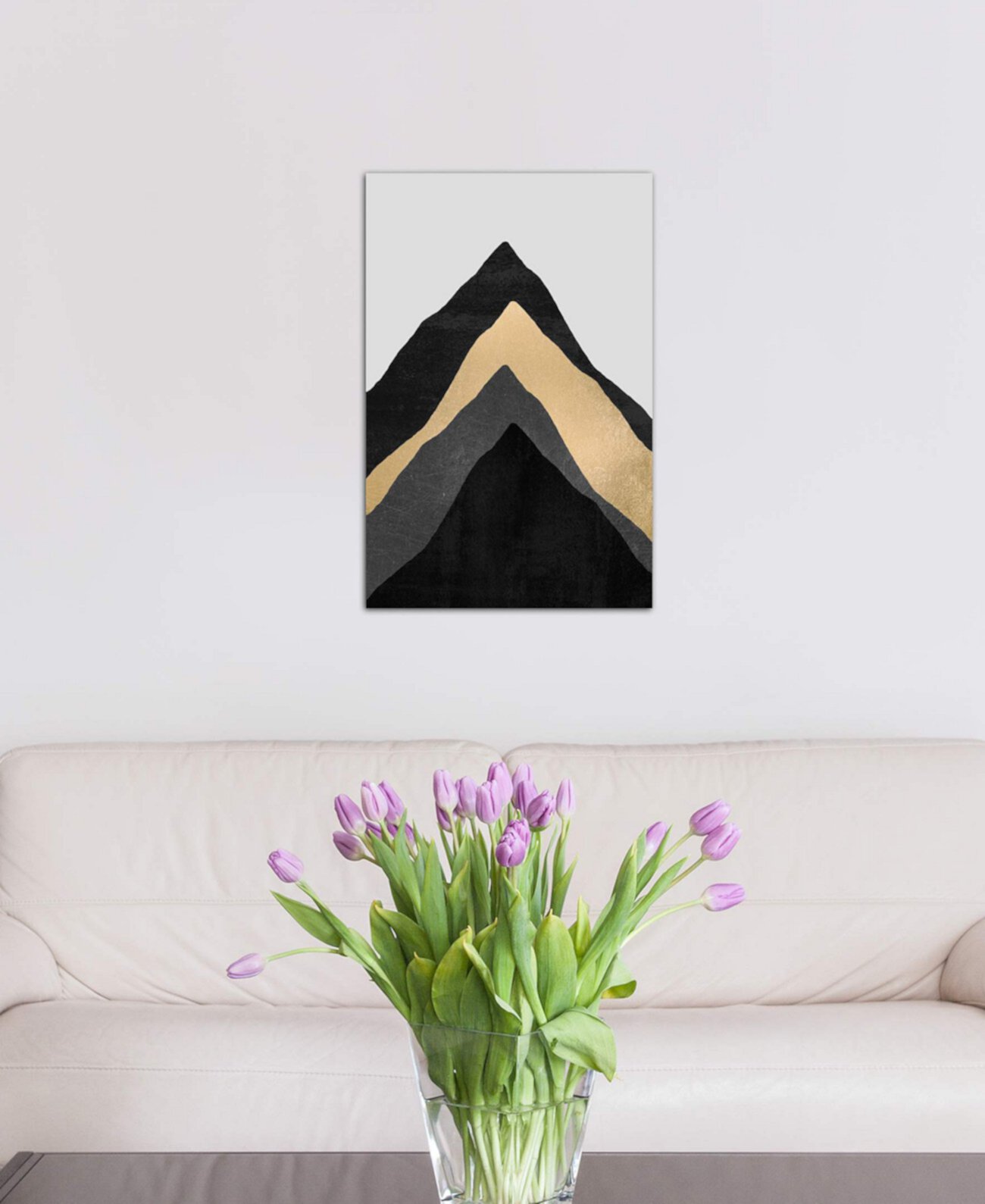 Картина "Четыре горы" Элизабет Фредрикссон на холсте в упаковке (26 x 18 x 0,75) ICanvas